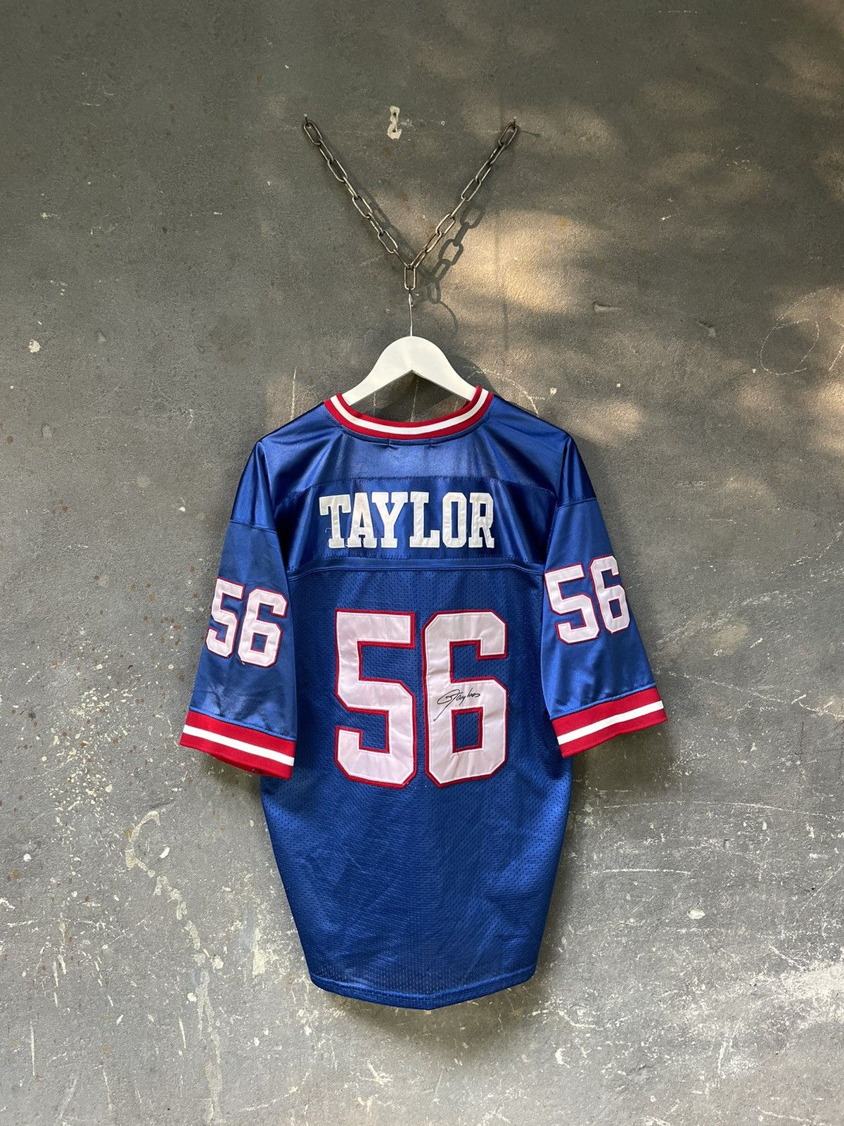 Mitchell & Ness × NFL × Vintage 1990 RARE Mitchell & Ness NFL Lawrence Taylor Vintage Jersey Size US XL / EU 56 / 4 - 3 Thumbnail