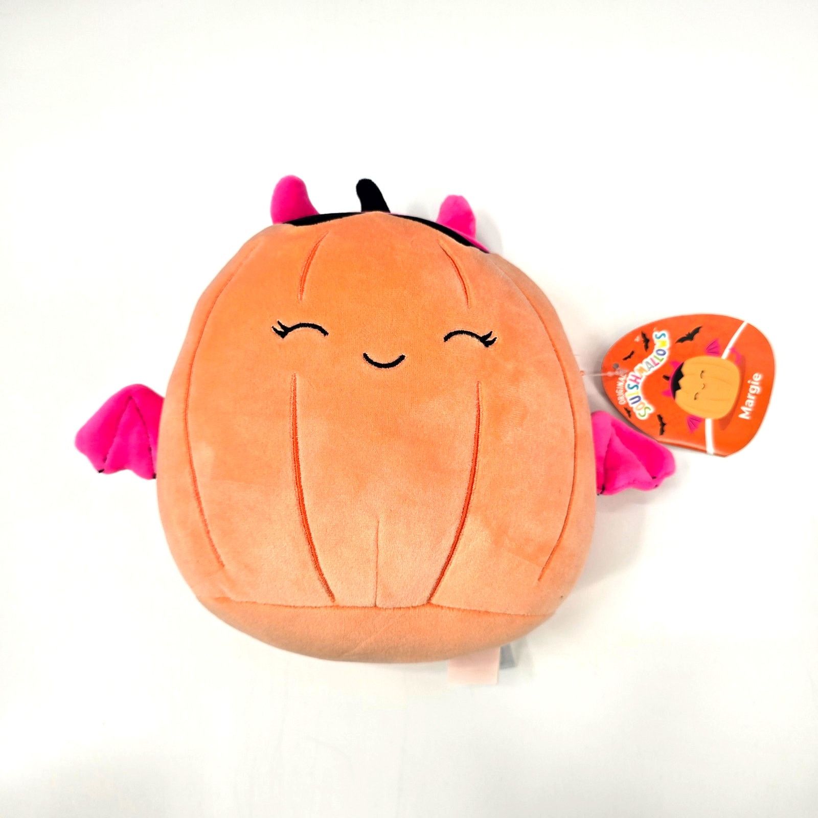 Other Squishmallows Margie Pumpkin Bat Halloween Plush NWT #39 Size ONE SIZE - 6 Thumbnail