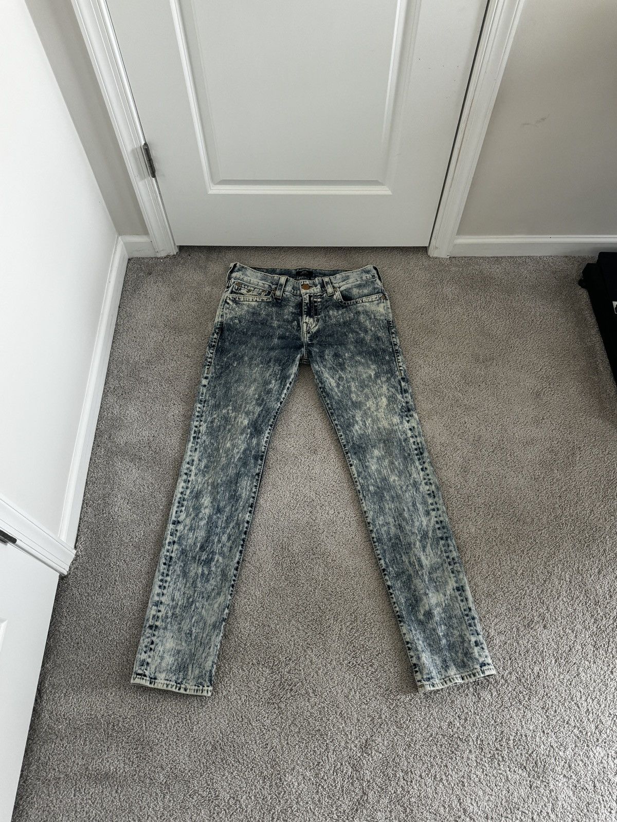 True Religion ROCCO FLAP BIG T TRUE RELIGION ACID WASH Size US 34 / EU 50 - 1 Thumbnail
