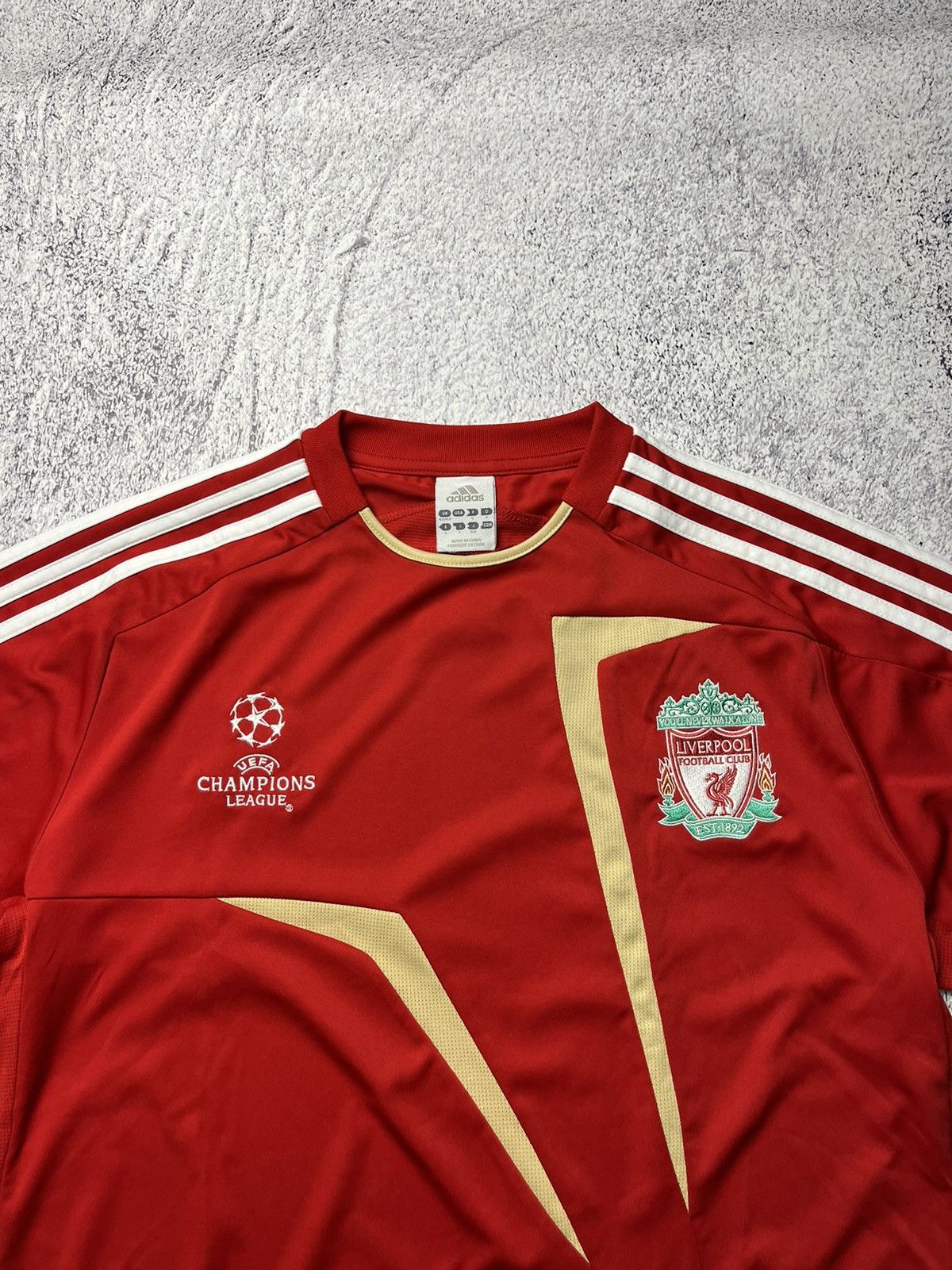 Adidas Liverpool Champions League Training shirt jersey ADIDAS 2009 Size US S / EU 44-46 / 1 - 10 Thumbnail