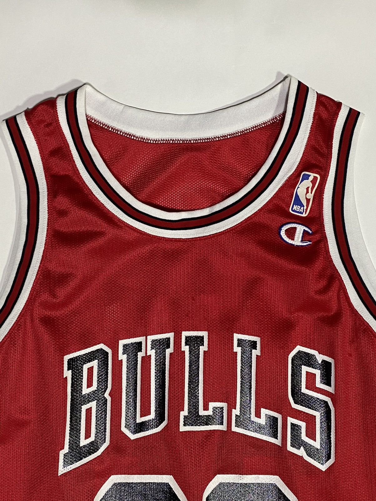 NBA × Vintage Bootleg Bulls MJ Champion (sz no tag- fits a Small) Size US S / EU 44-46 / 1 - 5 Thumbnail