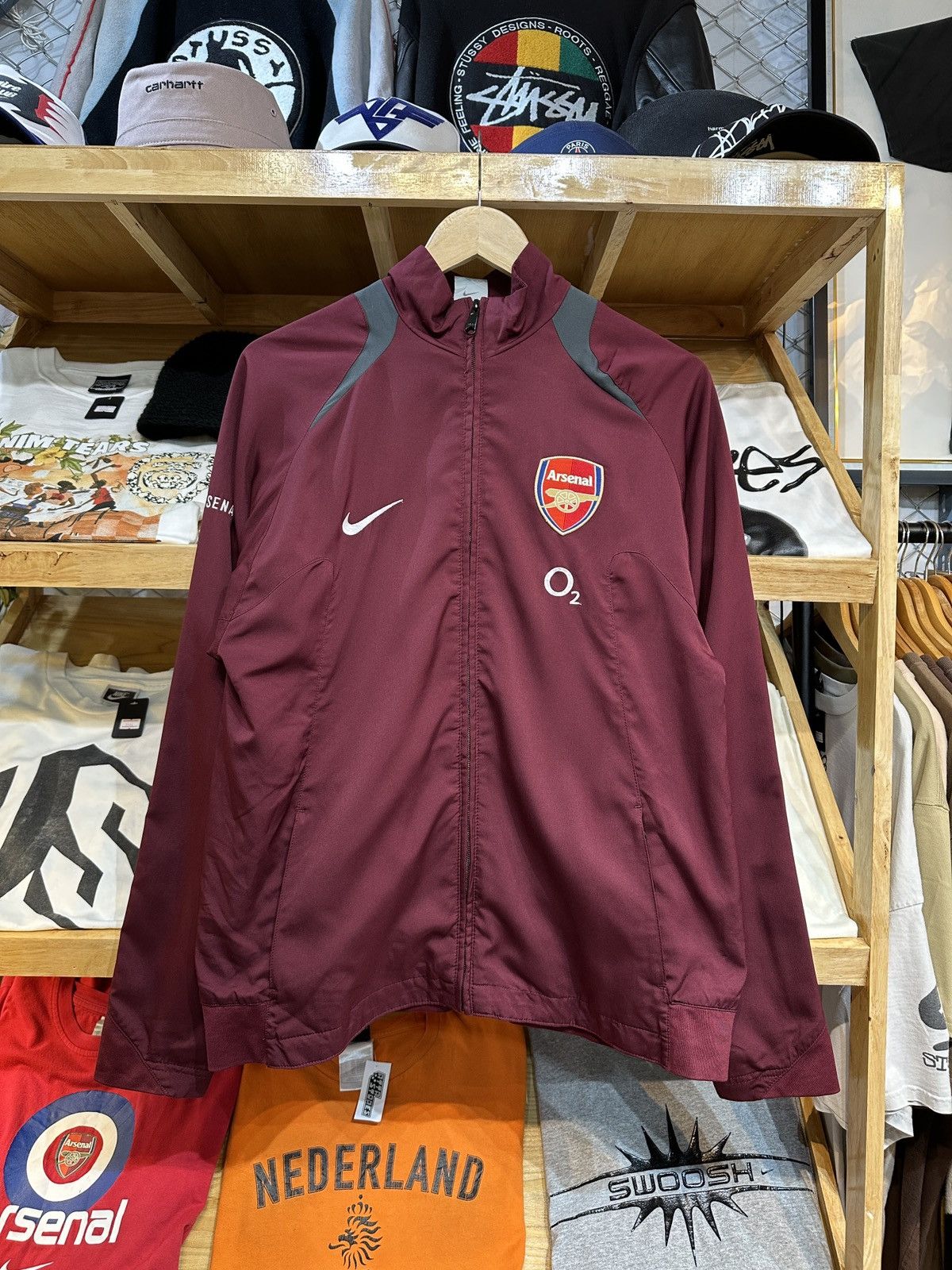 2005-06 アーセナル Nike Arsenal O2 トラックジャケットL