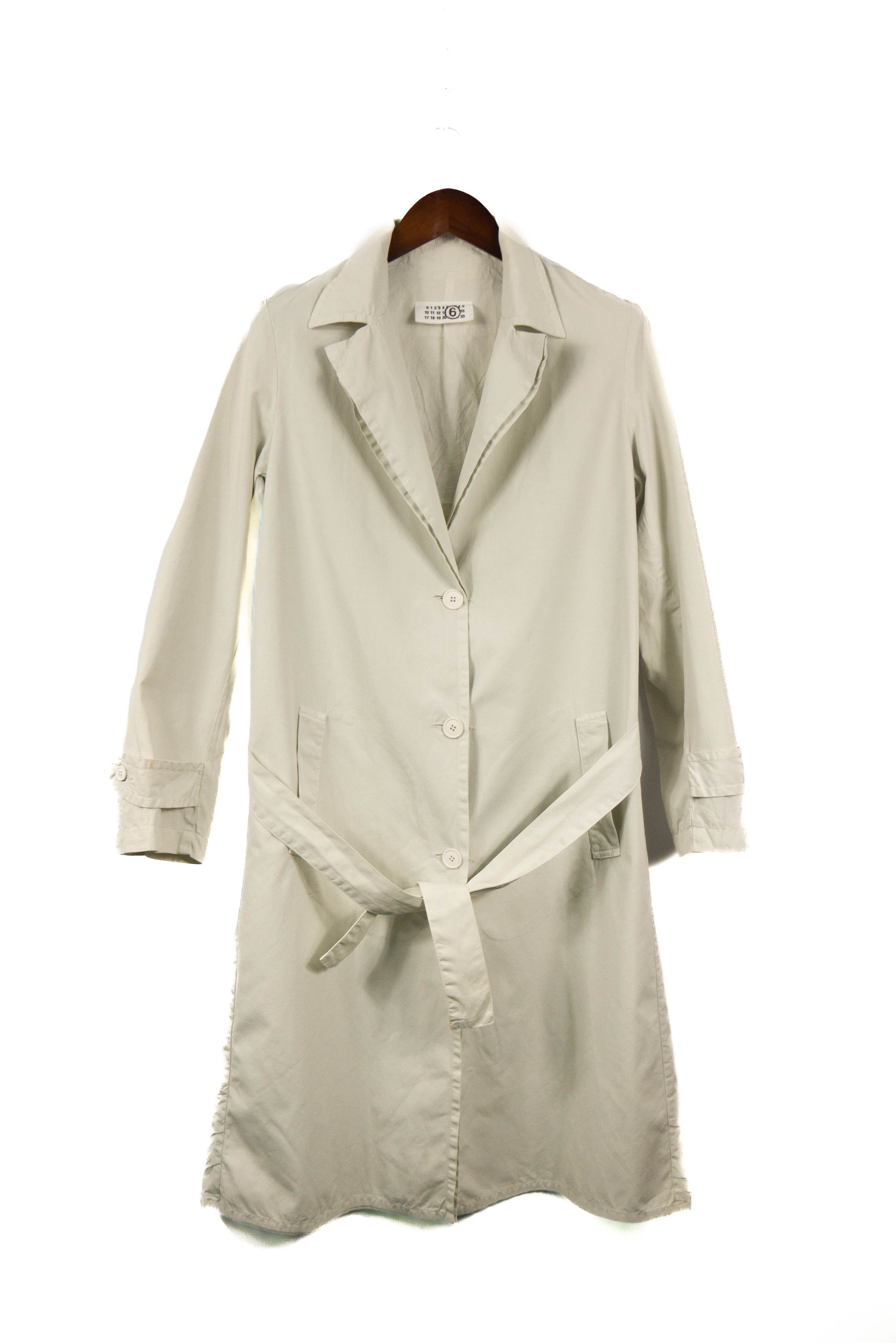 Maison Margiela Maison Margiela MM6 long belted coat – classic streetwear Size M / US 6-8 / IT 42-44 - 1 Thumbnail