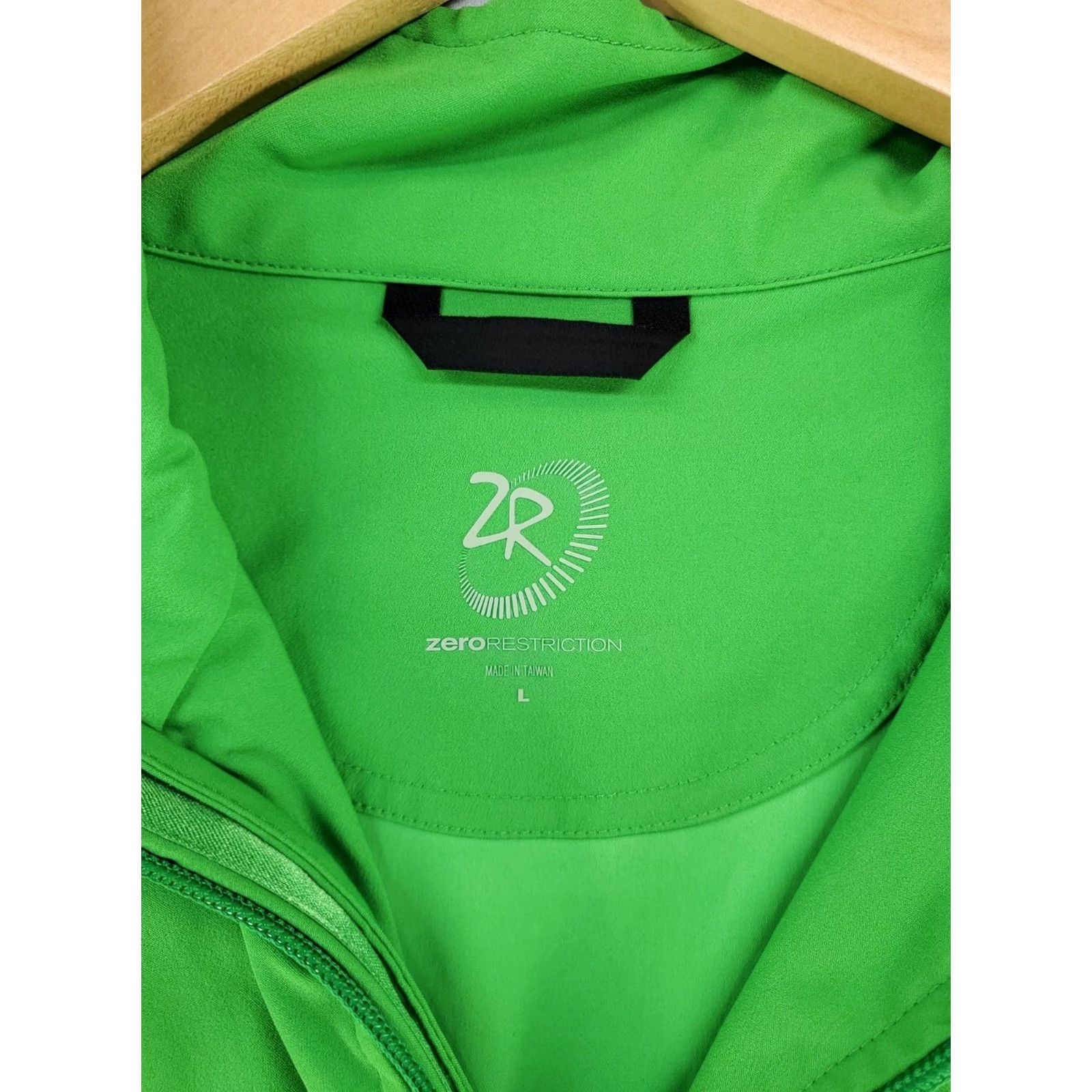 Vintage Zero Restriction 1/4 Zip Performance Golf Pullover Green Mens L Size US L / EU 52-54 / 3 - 3 Thumbnail