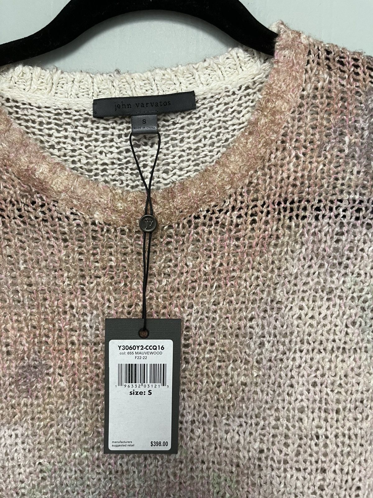 John Varvatos Linen Sweater. Size small. Size US S / EU 44-46 / 1 - 3 Thumbnail