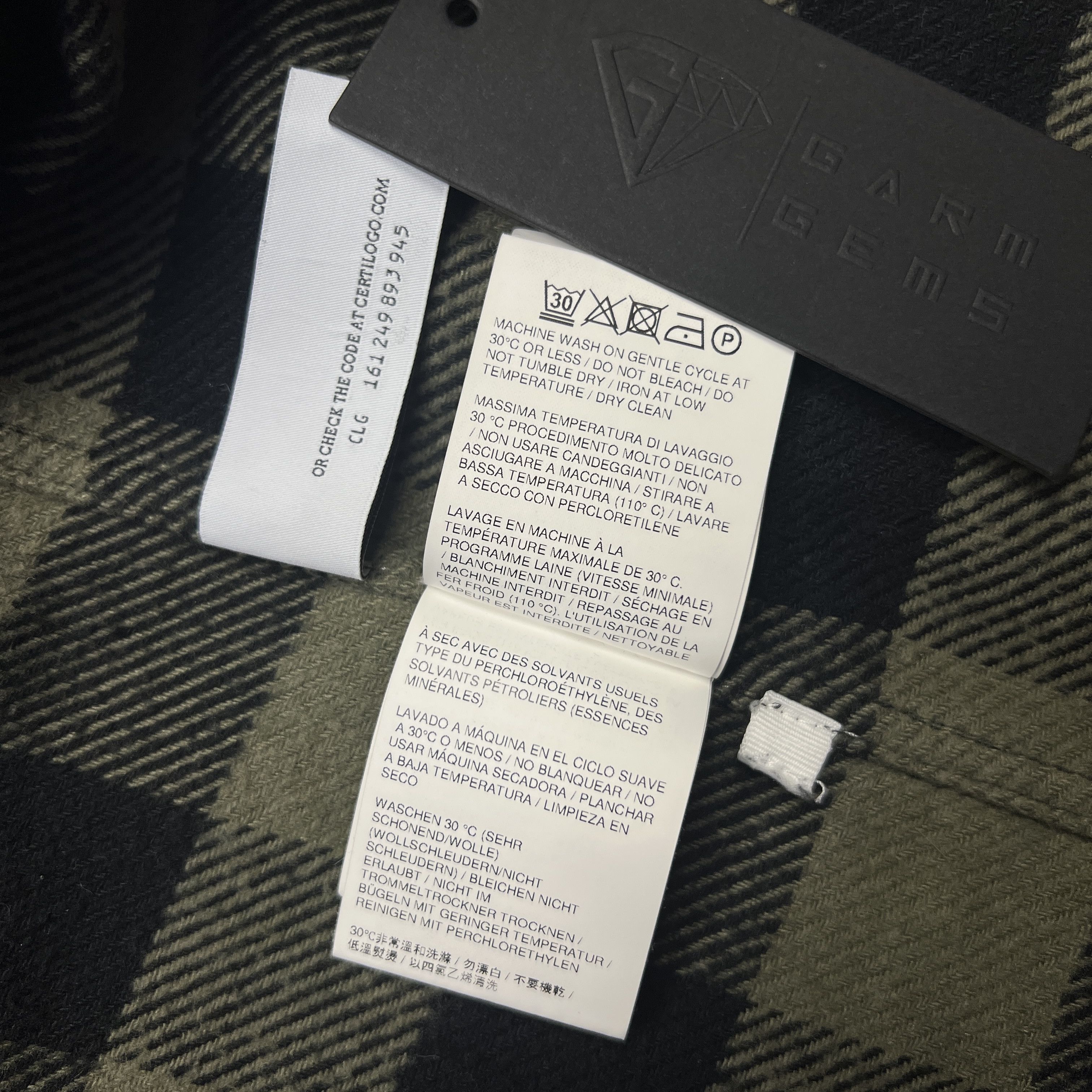 Off-White Off-White Arrow Flannel Button Up Long Sleeve Shirt Size US M / EU 48-50 / 2 - 8 Thumbnail