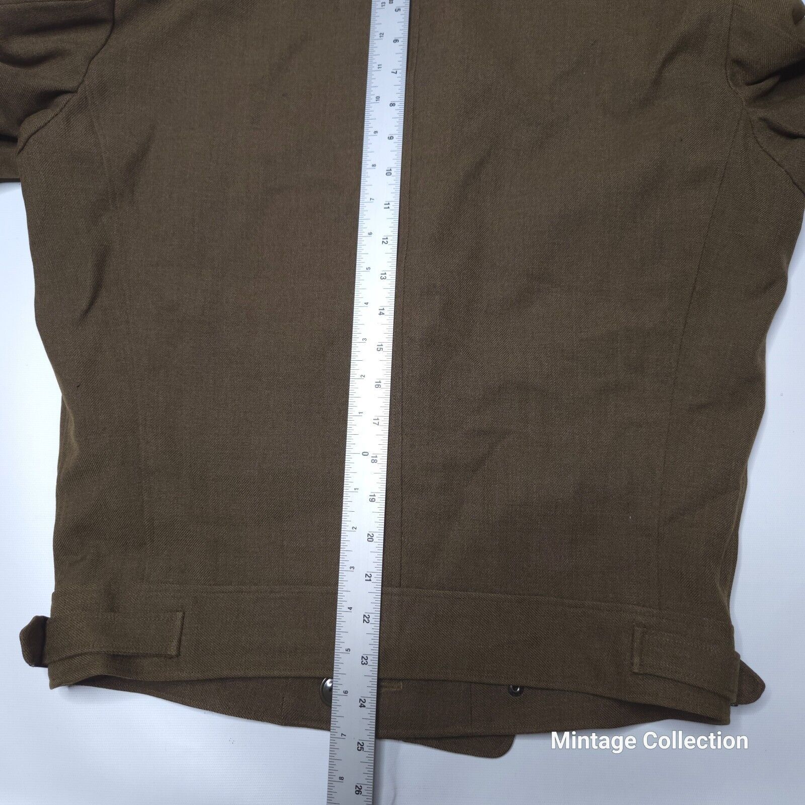 Other VINTAGE 6TH ARMY OFFICER'S WOOL JACKET MASTER SERGEANT Size US XS / EU 42 / 0 - 13 Thumbnail