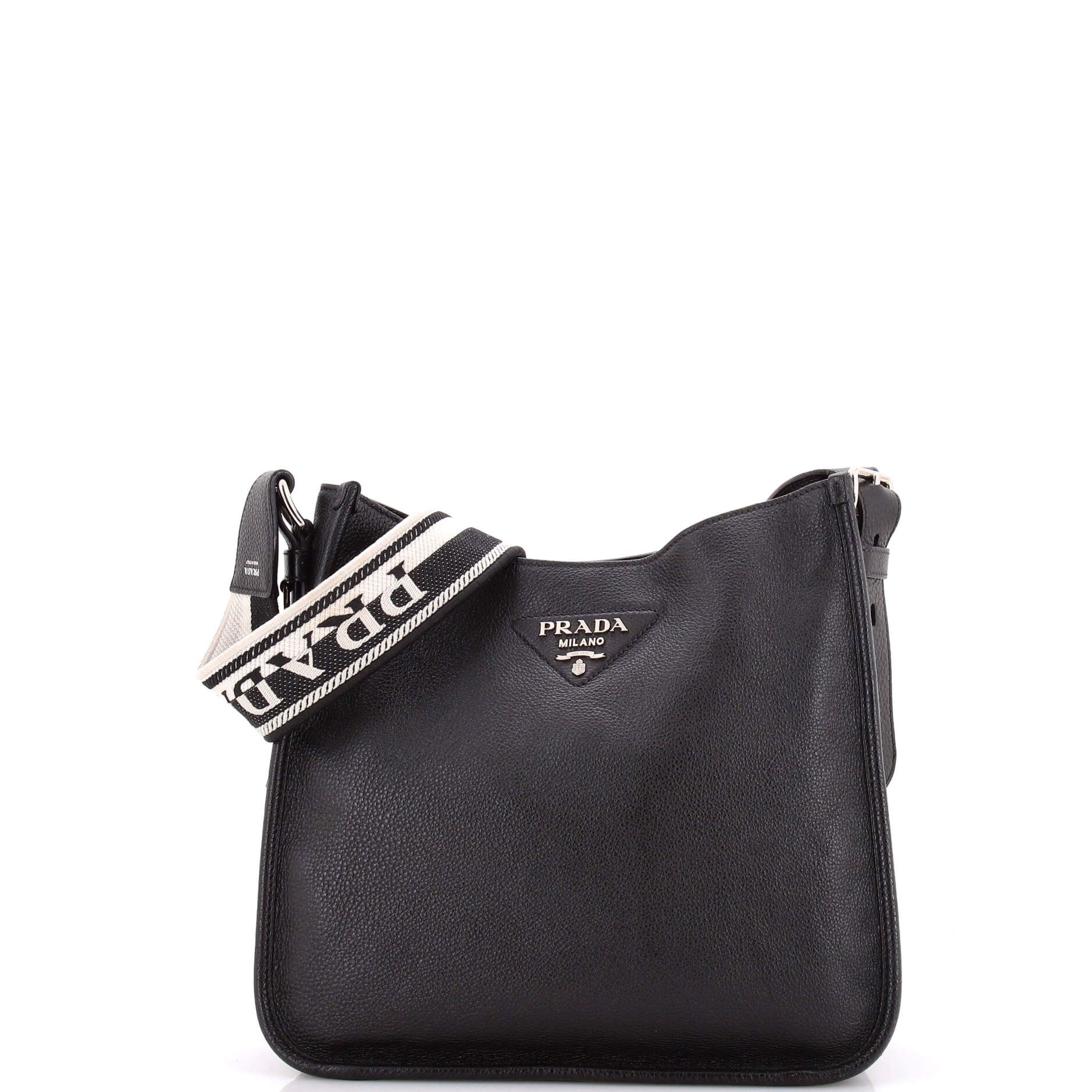 Prada Logo Strap Hobo Size ONE SIZE - 1 Thumbnail