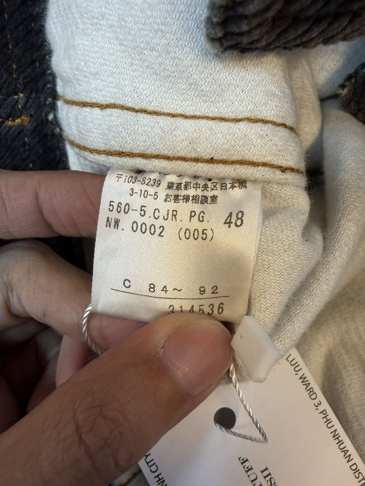 Jean Paul Gaultier Jean Paul Gaultier AW2002 Ultra-Long Sleeve Corduroy Trucker Size US M / EU 48-50 / 2 - 9 Thumbnail