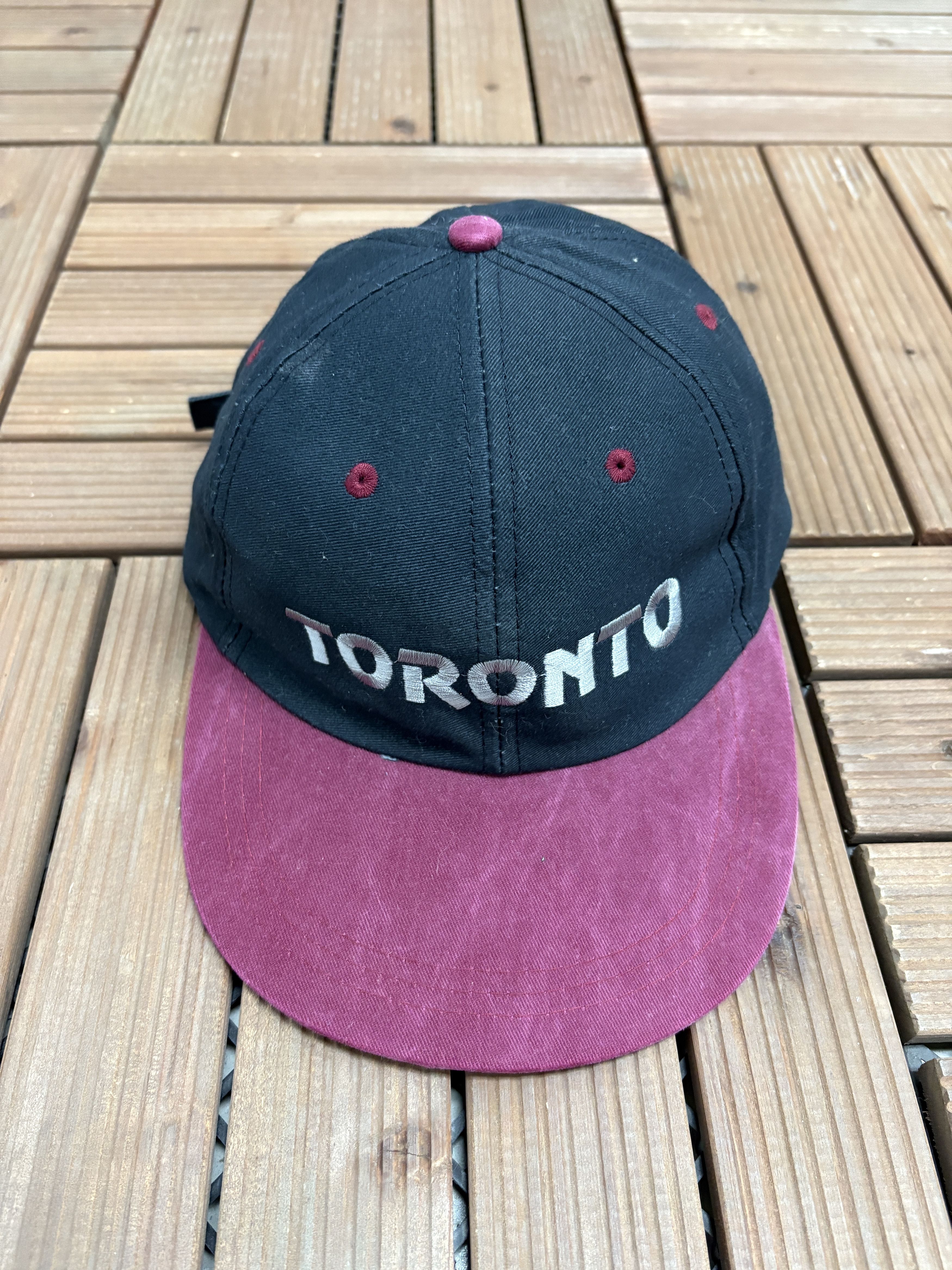 Vintage Toronto Tourist Embroidered Vintage Hat Cap Size ONE SIZE - 2 Thumbnail