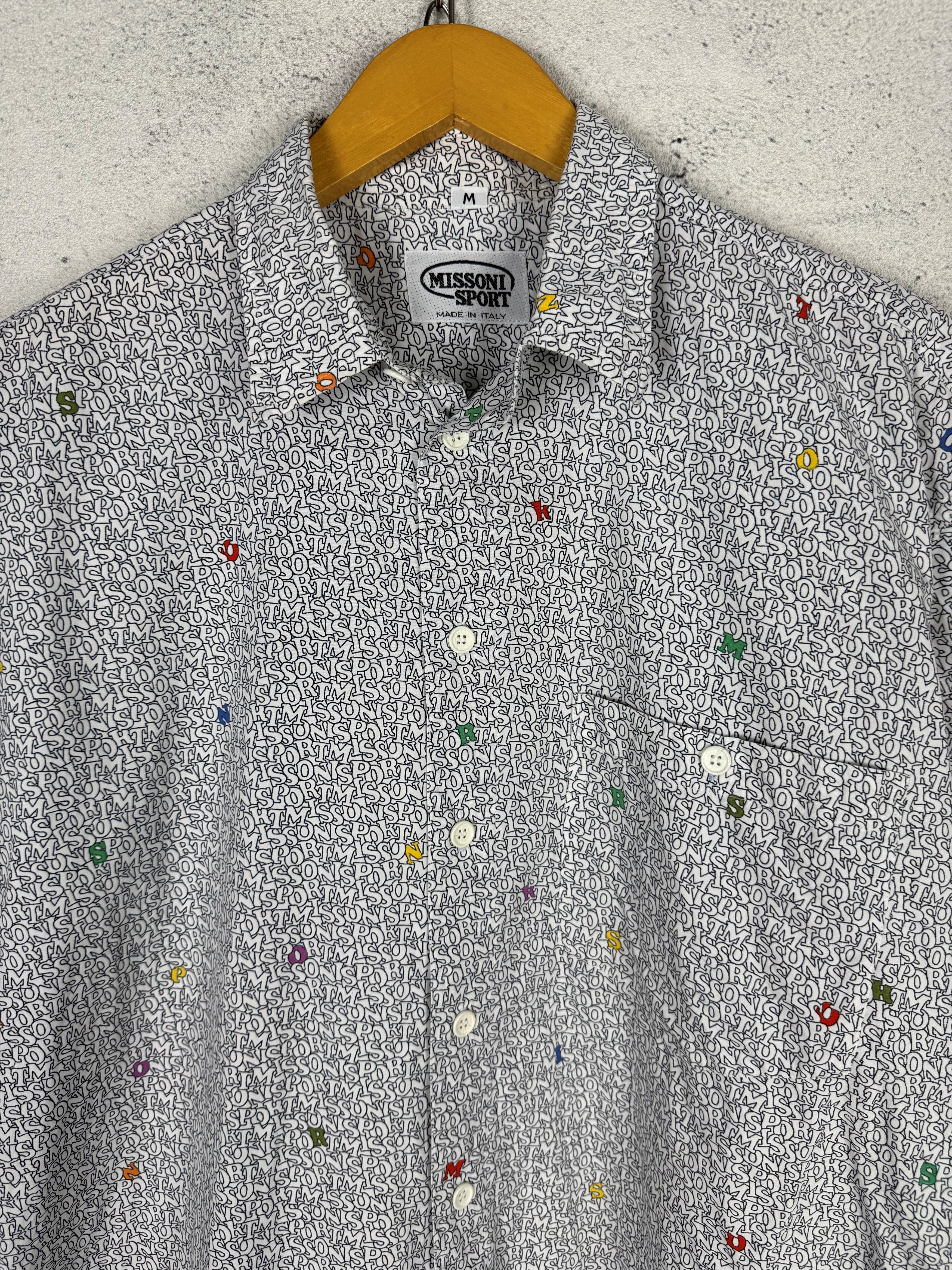 Missoni Missoni Sport Over Print Button Up Shirt Size US M / EU 48-50 / 2 - 1 Thumbnail
