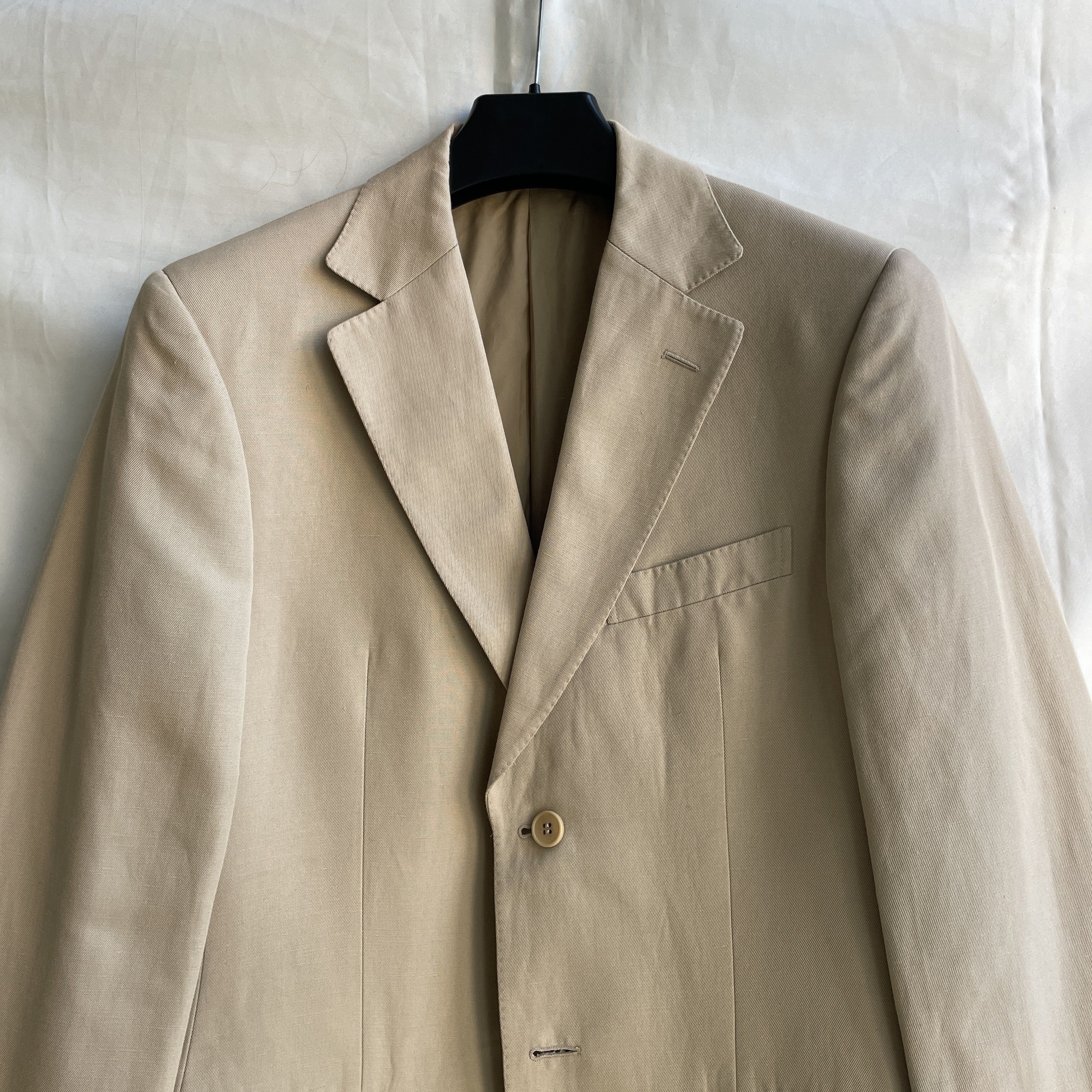Z Zegna Z Zegna City Cotton Linen Sport Coat Blazer Size EUR 46R Size 36R - 4 Thumbnail