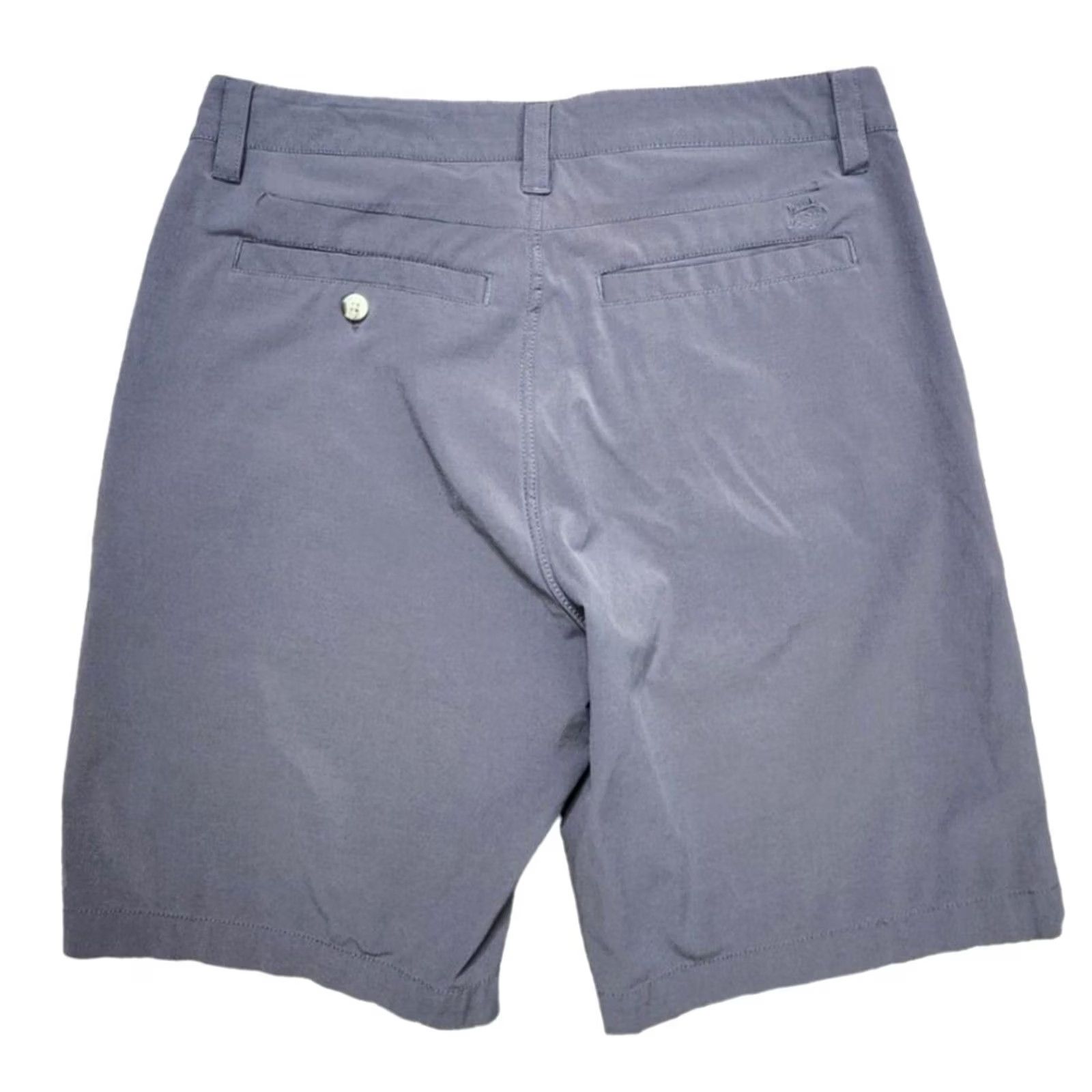Southern Tide Southern Tide Mens Chino Shorts Belted Flat Front Gray Pockets Sz 33 Size US 33 - 2 Thumbnail