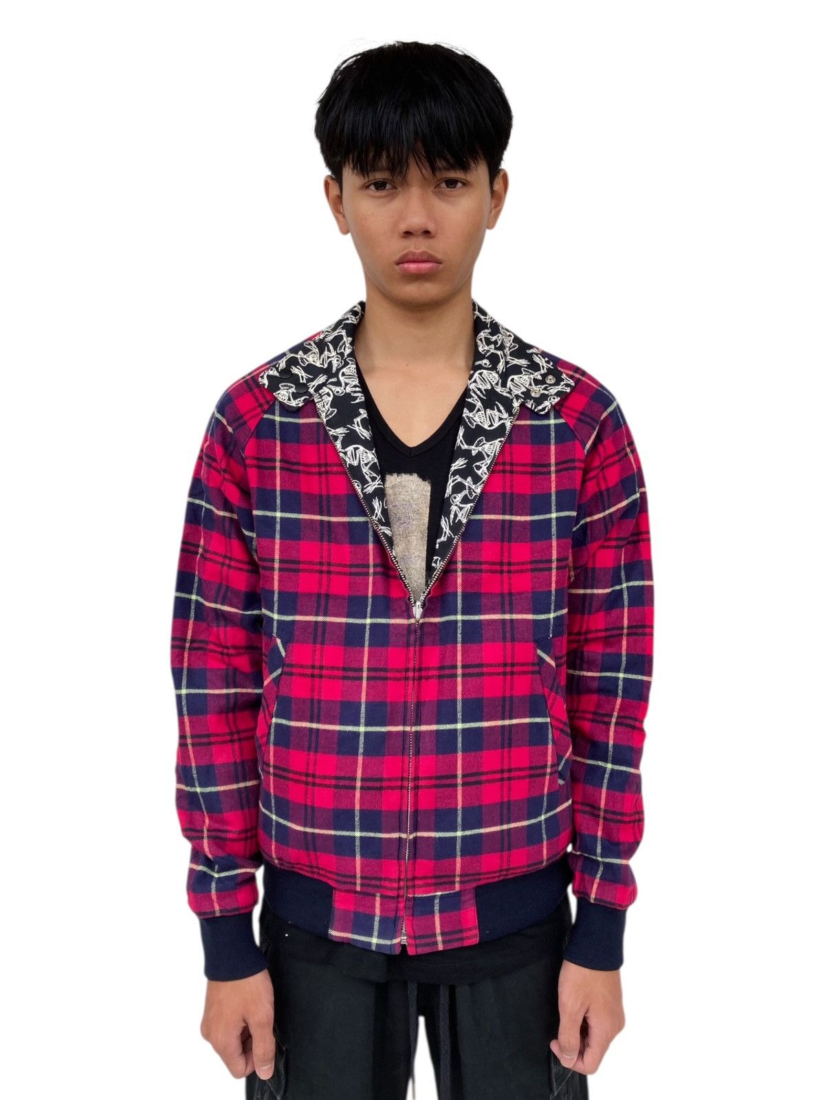 PHENOMENON 2000s Swagger - Reversible Skeleton Bird Jacket Size US M / EU 48-50 / 2 - 10 Thumbnail