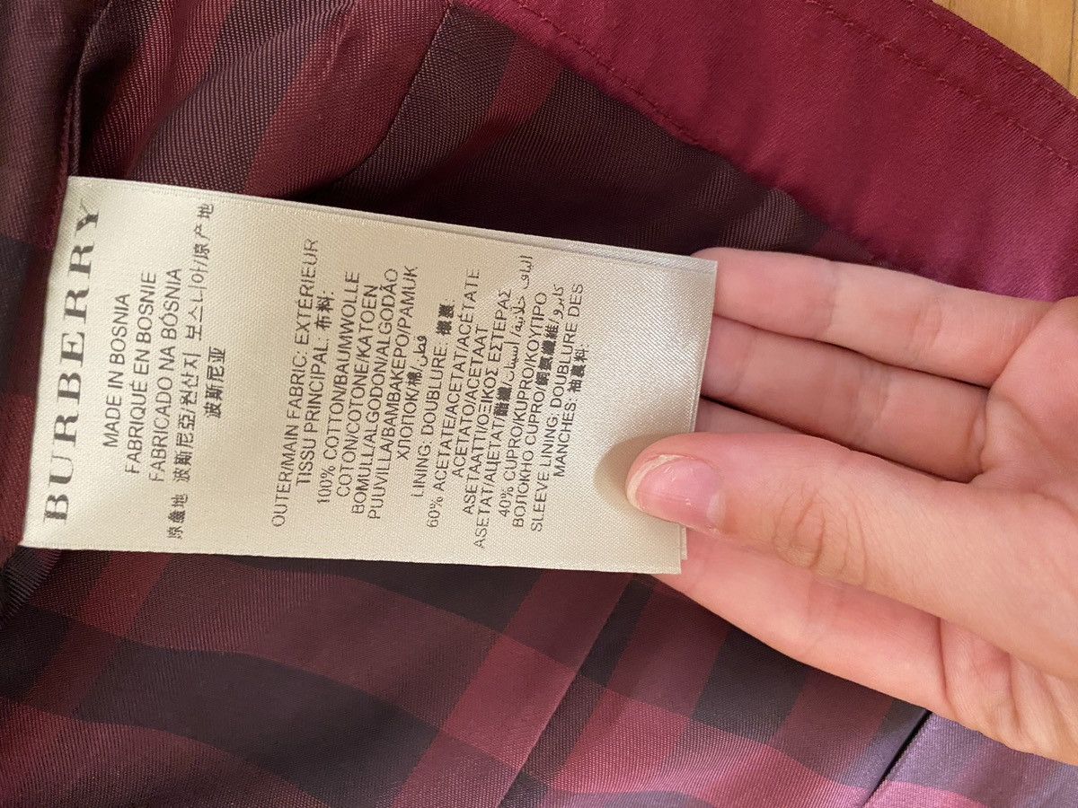 Burberry Burberry Trench Cropped Size XXS / US 00 / IT 34 - 5 Thumbnail