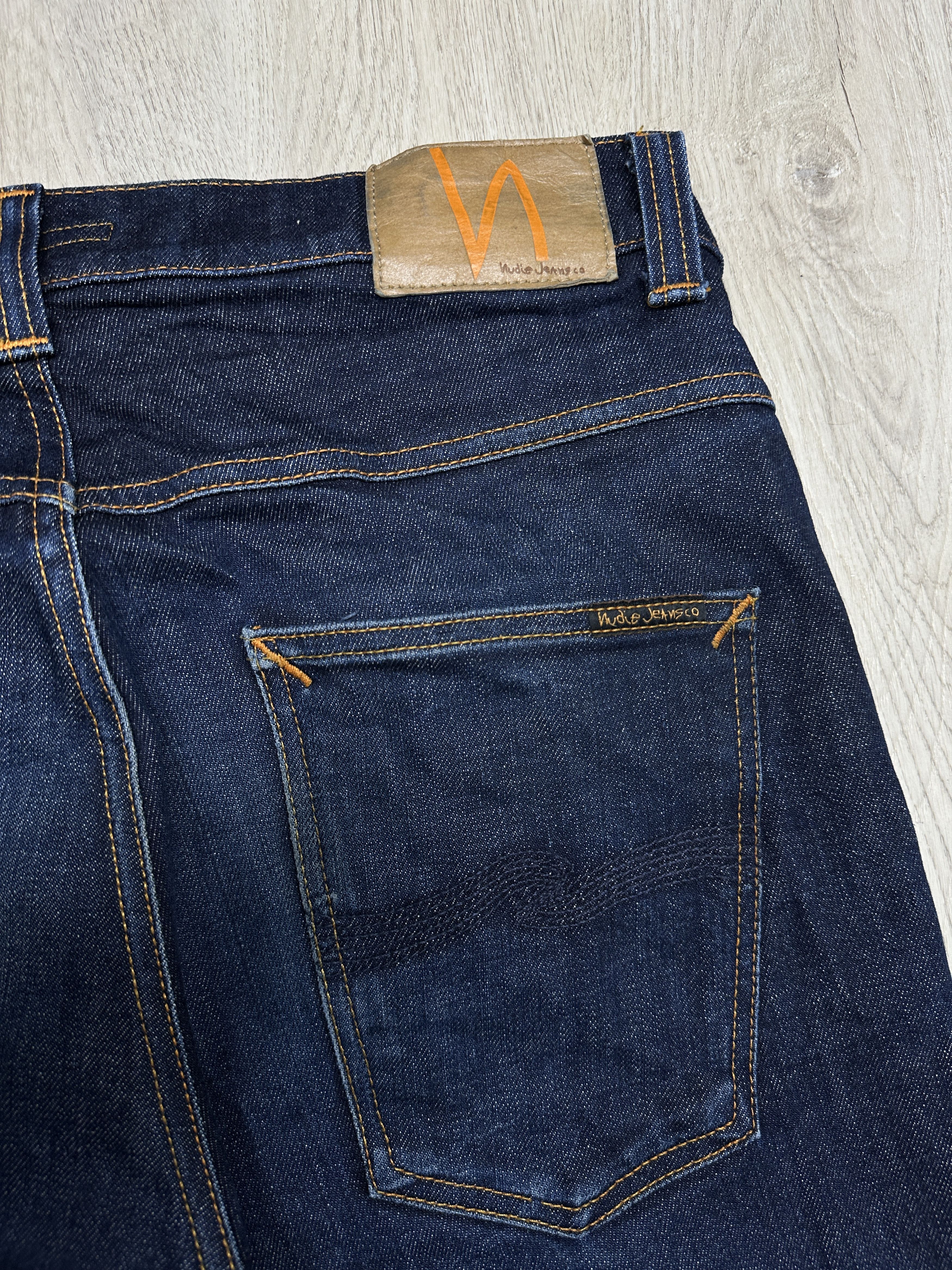 Nudie Jeans Nudie Jeans Grim Tim Mens Denim Pants Jeans Size US 34 / EU 50 - 3 Thumbnail
