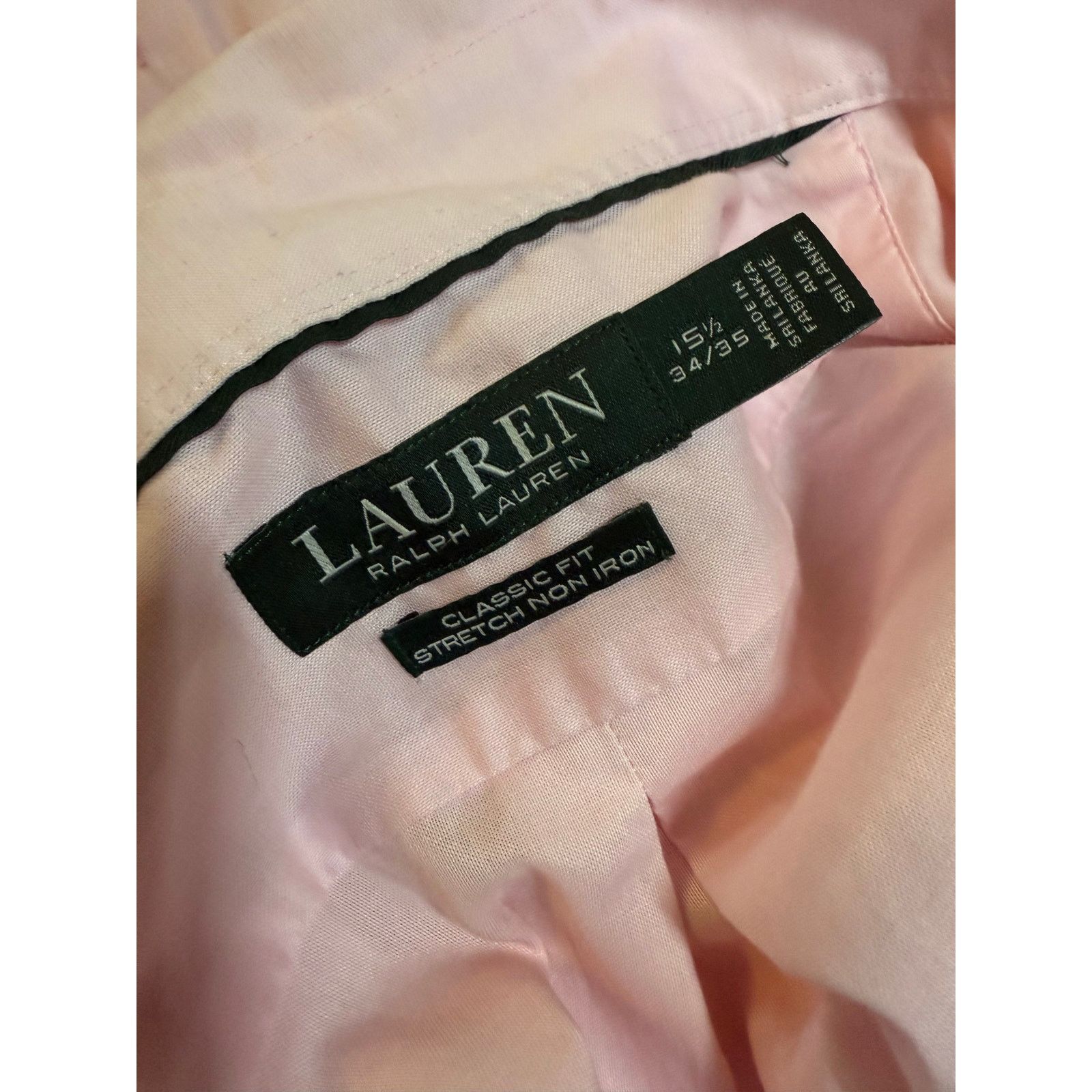 Polo Ralph Lauren Polo Ralph Lauren Classic Fit Pinpoint Oxford Shirt 15.5 Size US M / EU 48-50 / 2 - 5 Thumbnail