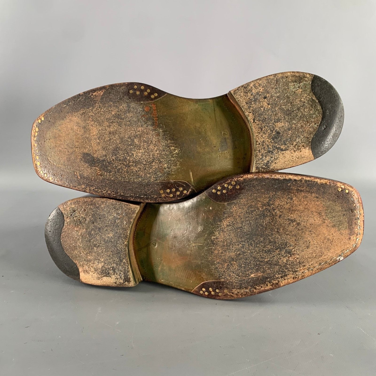 Bettanin & Venturi BETTANIN & VENTURI Size 8 Tan Brown Leather Spectator Boots Size US 8 / EU 41 - 6 Thumbnail