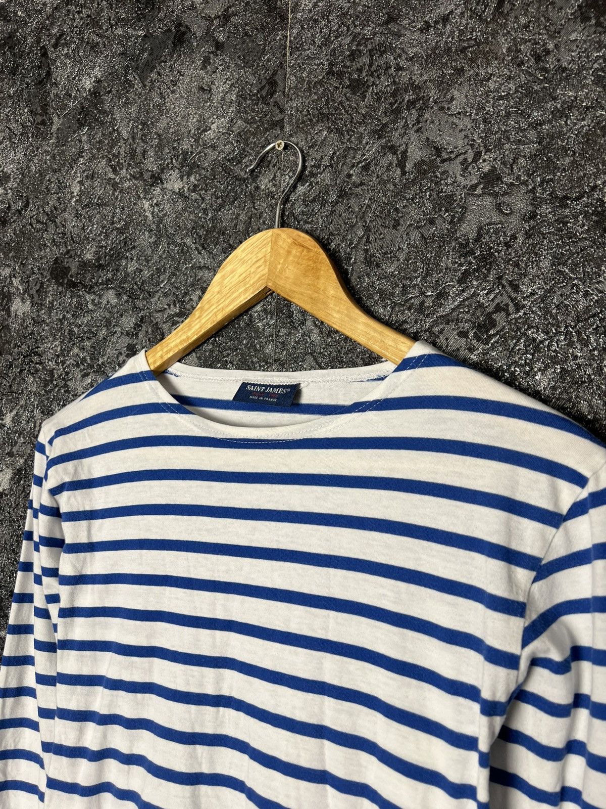 Saint James × Vintage Asap Rocky x Saint James Striped Long Sleeve Kurt Cobain Size L / US 10 / IT 46 - 2 Thumbnail