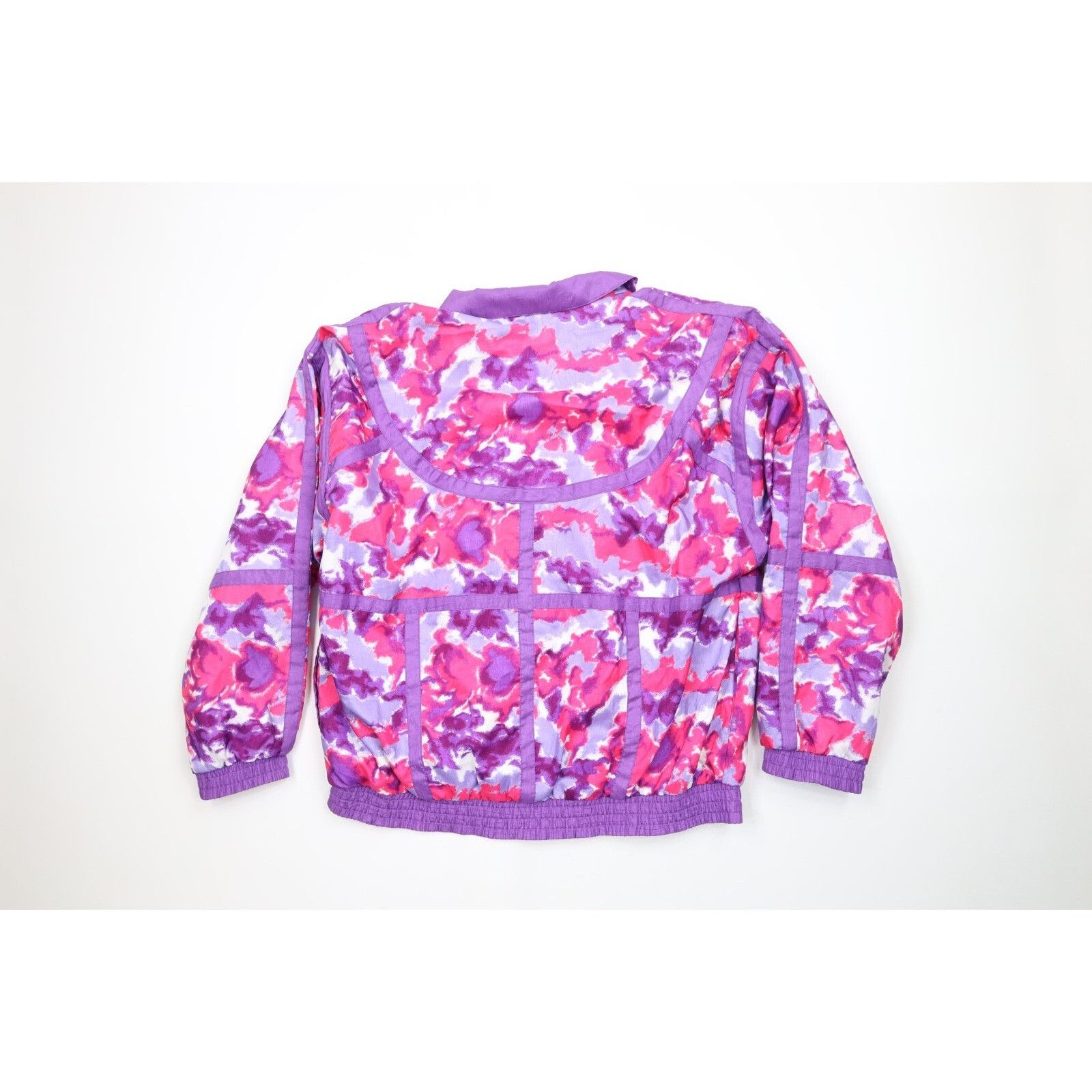 Vintage Vintage 90s Streetwear Abstract 2 Piece Windbreaker Suit Size L / US 10 / IT 46 - 7 Thumbnail