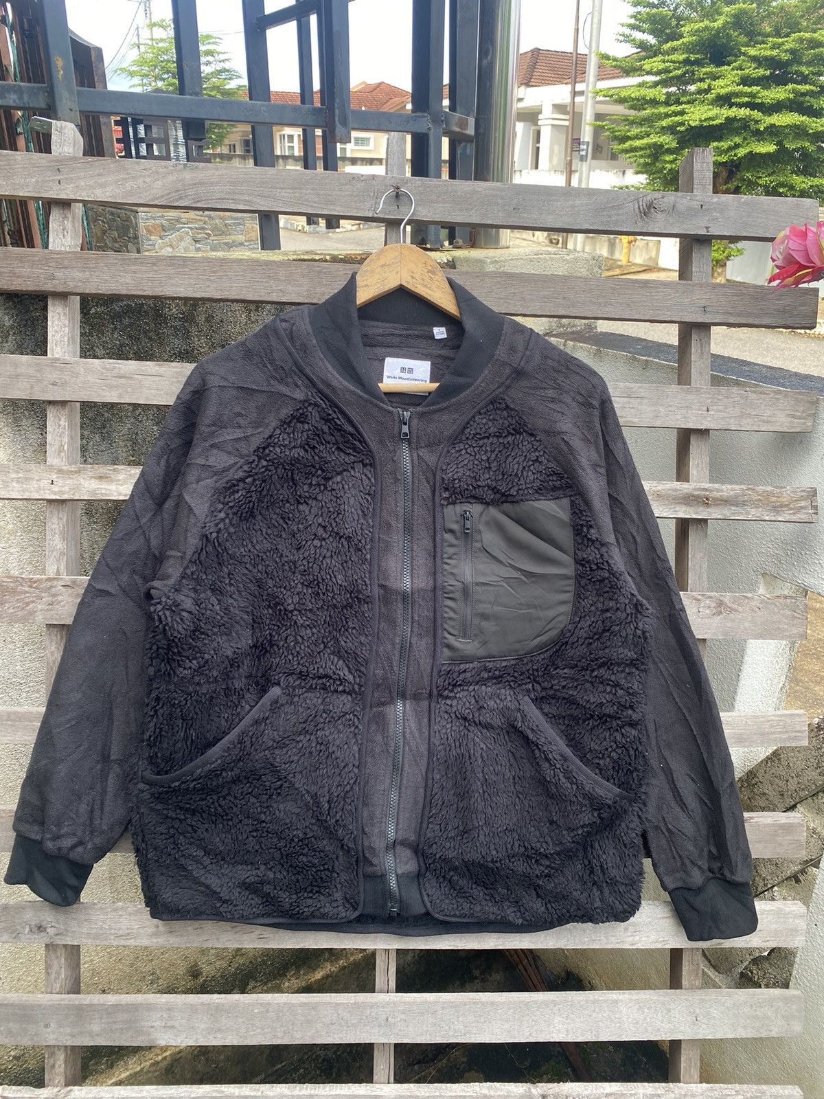 Uniqlo Uniqlo X White Mountaineering Sherpa Pile Jacket Size US S / EU 44-46 / 1 - 2 Thumbnail