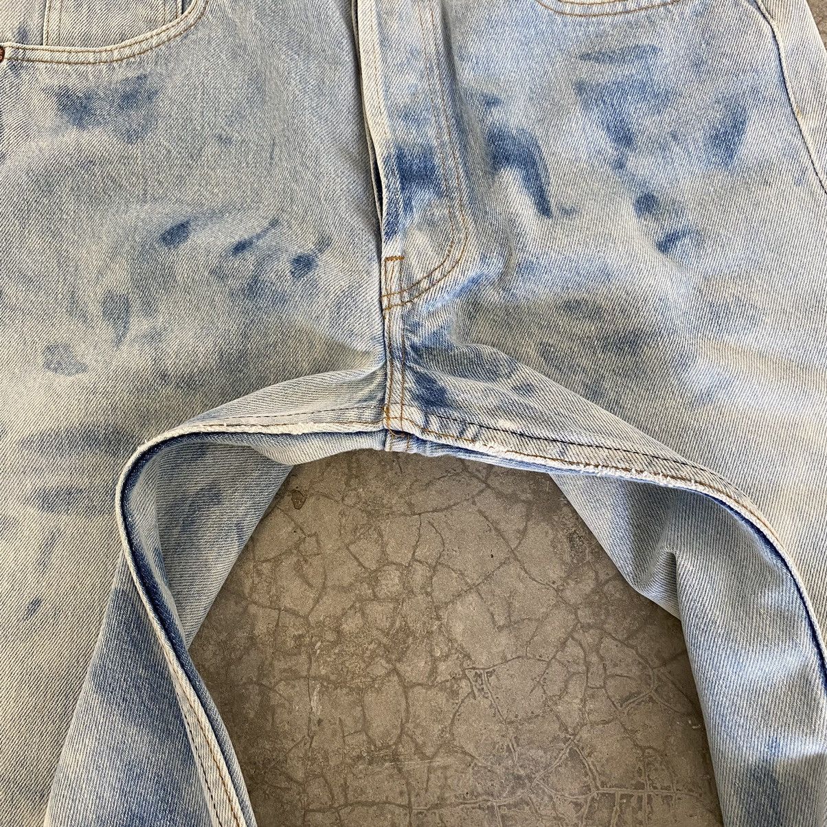 Levi's VTG Late 80’s Levis 501xx Acid Washed Blue Jeans Size US 28 / EU 44 - 12 Thumbnail
