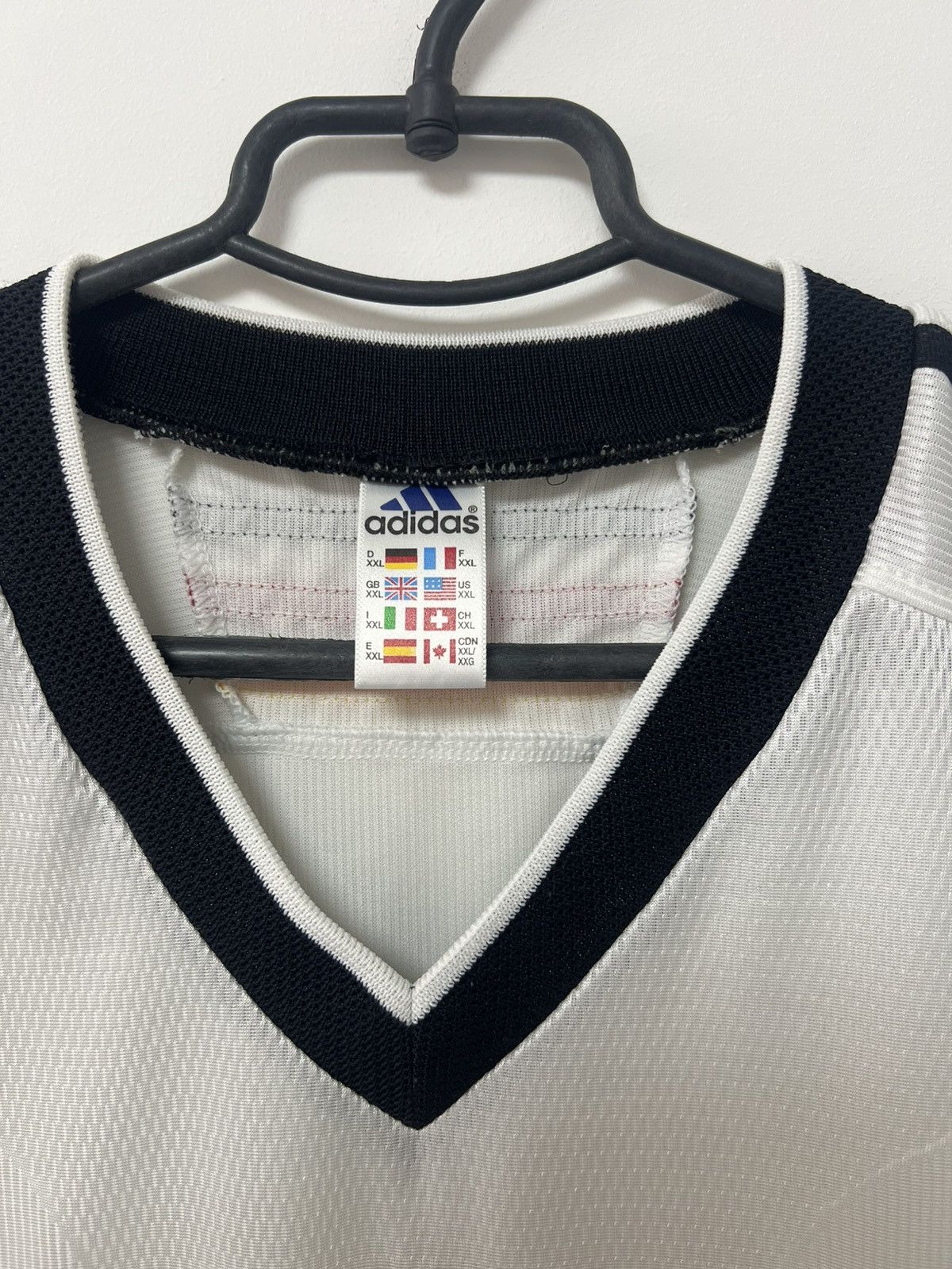 Vintage Germany 1998-99 Home Jersey Adidas Trikot Shirt Kit Men XXL Size US XXL / EU 58 / 5 - 5 Thumbnail