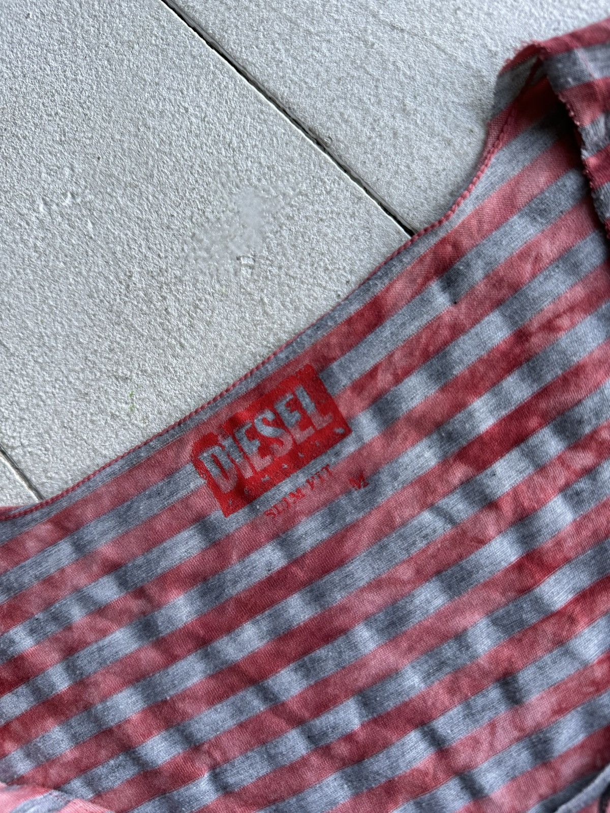 Diesel IFSIXWASNINE🚨Y2K Diesel Tank Top 2000s Style AVANT GARDE Size M / US 6-8 / IT 42-44 - 6 Thumbnail