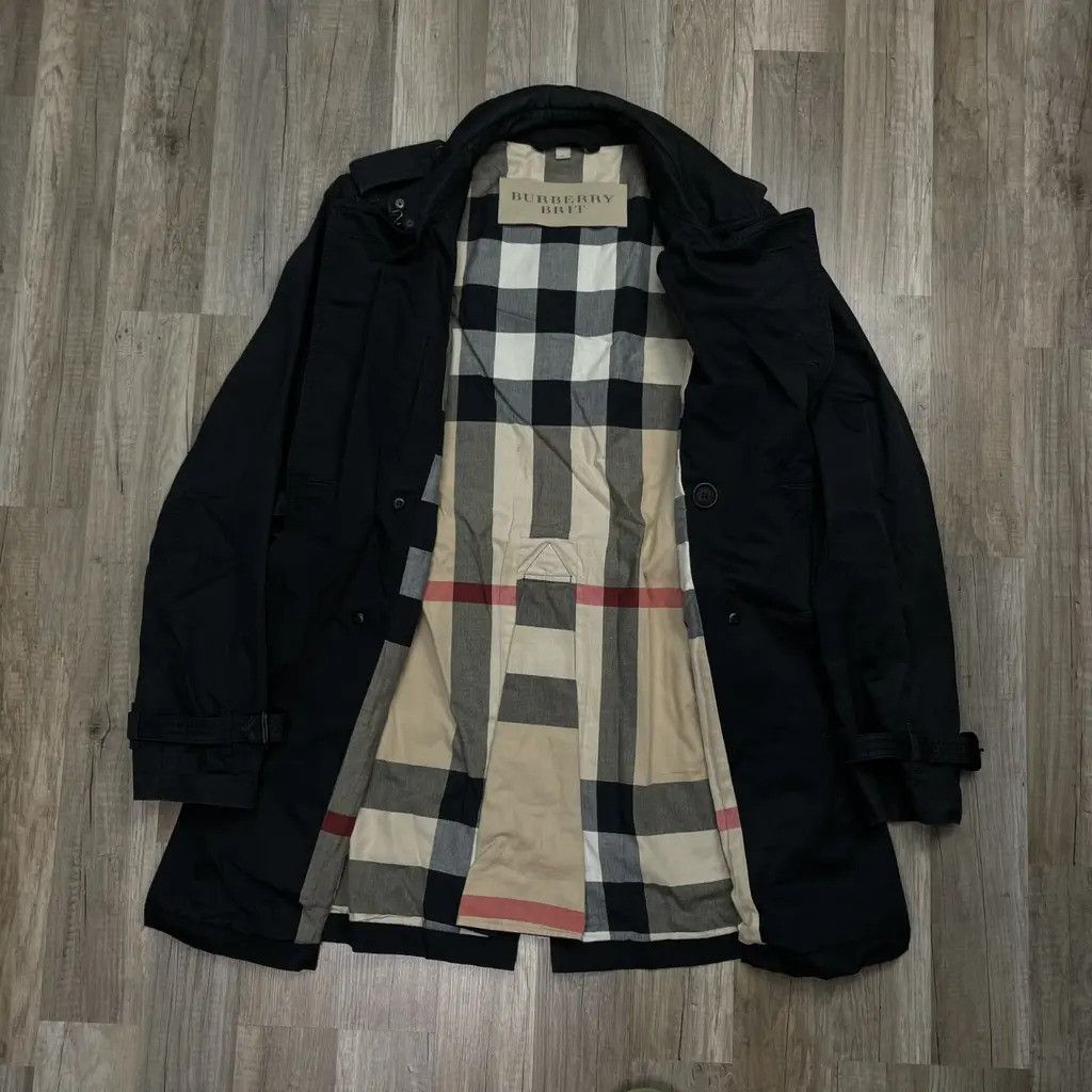 Burberry Burberry trench coat with pattern Size: M Size M / US 6-8 / IT 42-44 - 2 Thumbnail