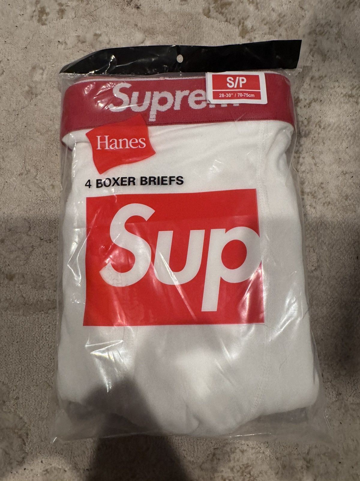 Supreme Supreme Boxer White Small Size 30 - 1 Thumbnail
