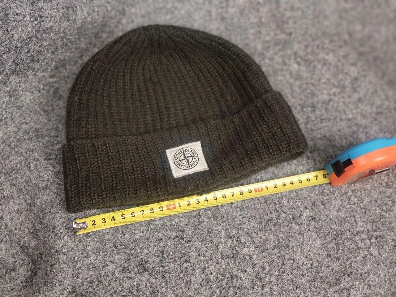 Vintage Stone Island patch program authentic ribbed wool beanie Hat Size ONE SIZE - 8 Thumbnail