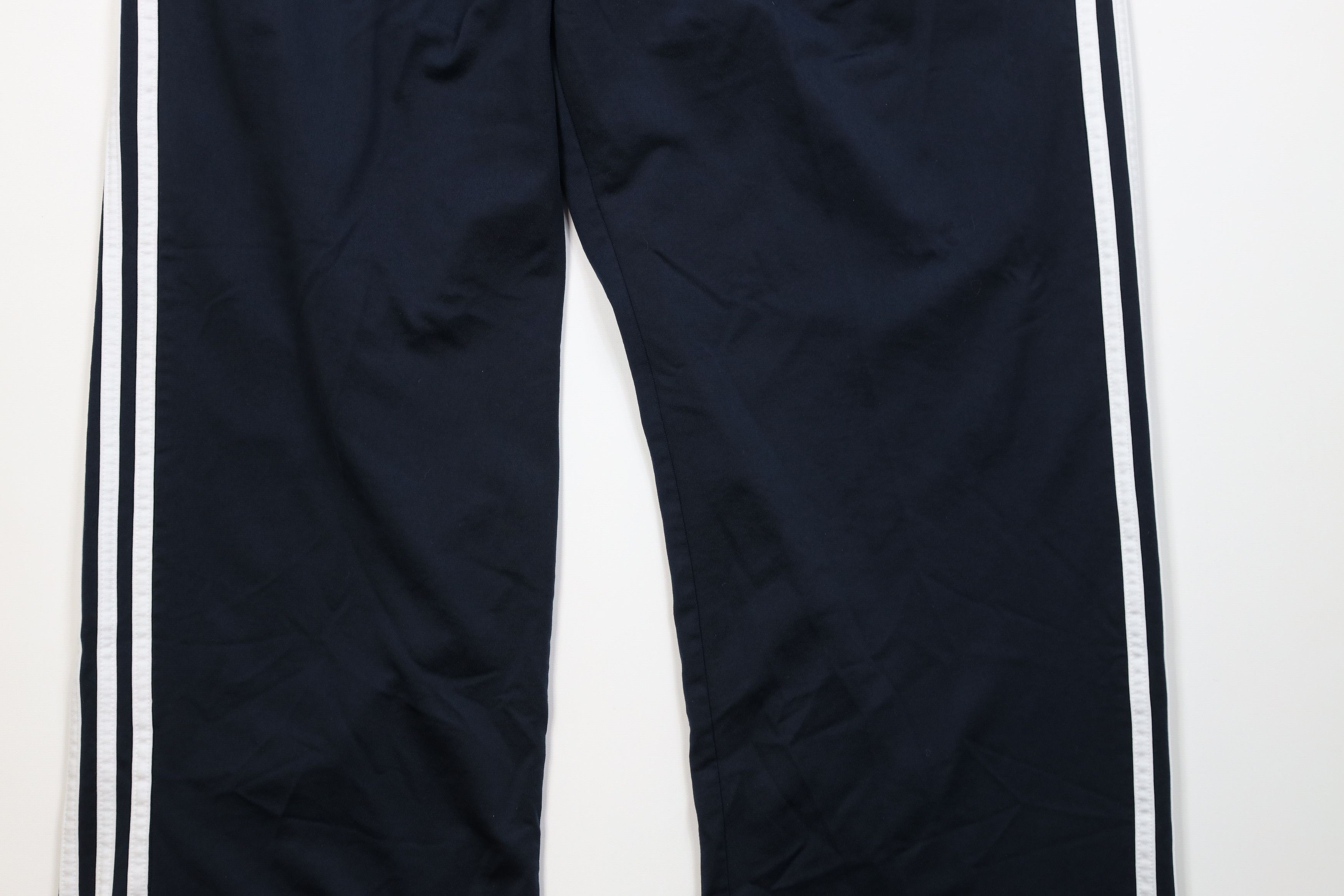 Adidas Vintage Y2K Adidas Wide Leg Sweatpants Pants Navy Blue Size US 36 / EU 52 - 4 Thumbnail