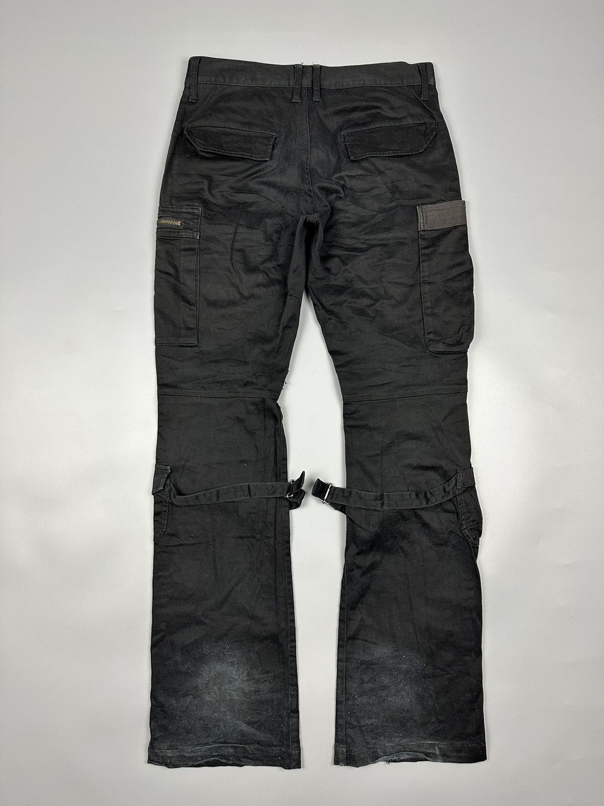 If Six Was Nine × Le Grande Bleu (L.G.B.) × semanticdesign 🔥Sick🔥Semantic Design Bondage Multi Pocket Pants Size US 31 - 2 Thumbnail
