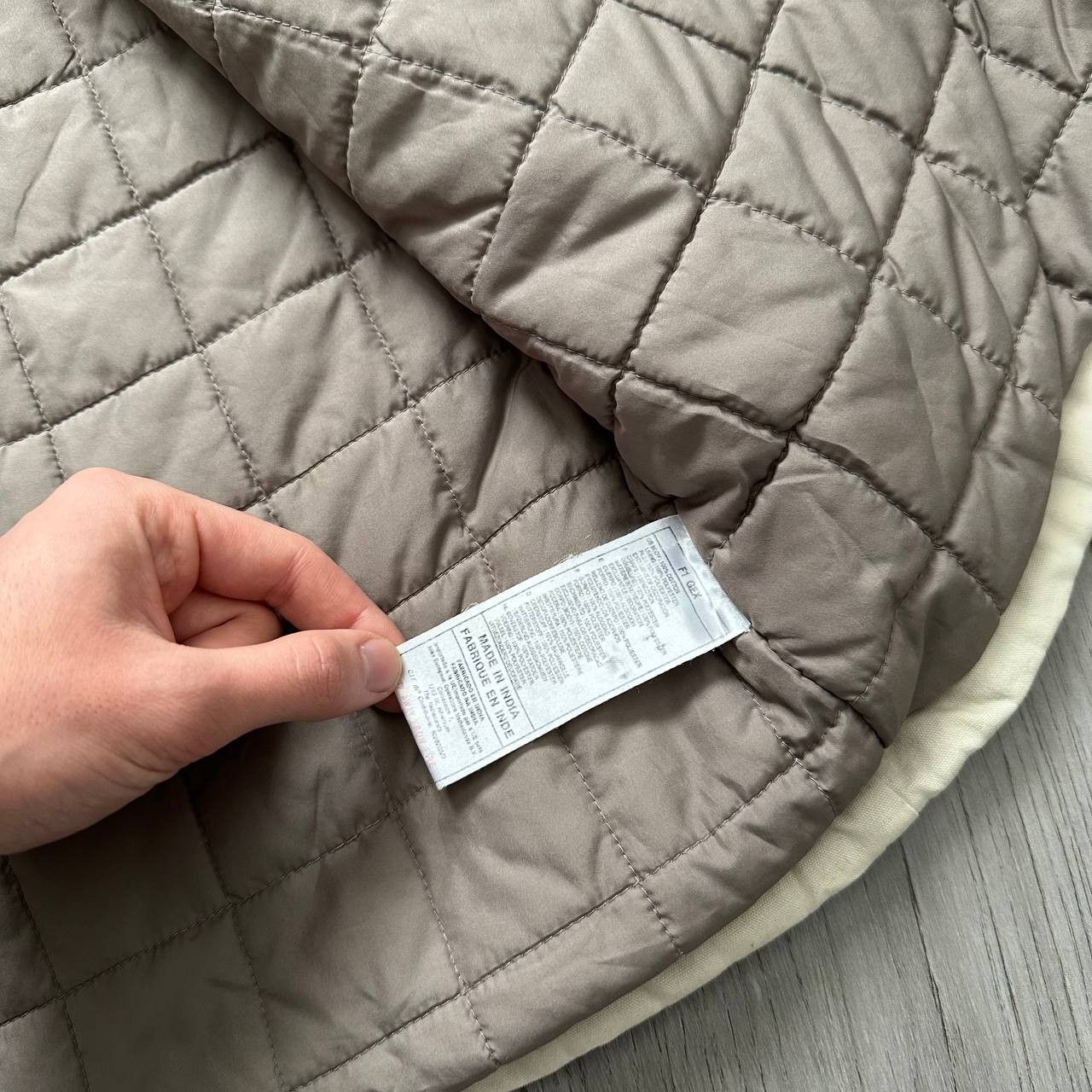 Nike Nike y2k Vintage Beige Light Puffer Parka Jacket Size M / US 6-8 / IT 42-44 - 11 Thumbnail