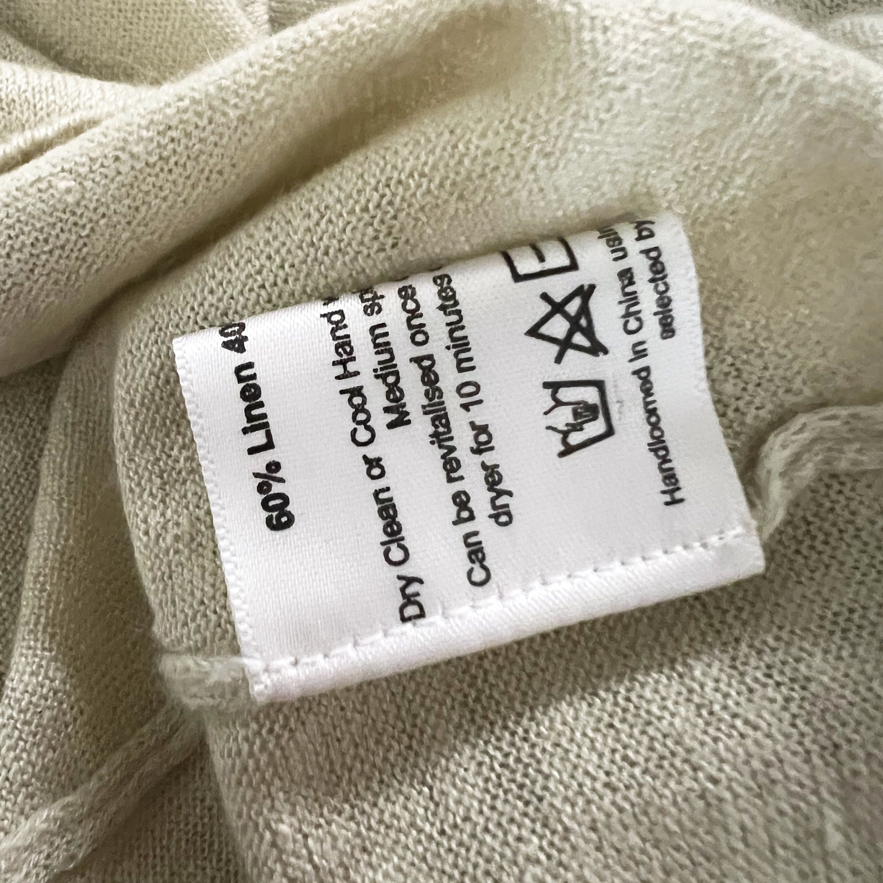 eskandar Eskandar Linen Cashmere Knit Lightweight Size ONE SIZE - 3 Thumbnail