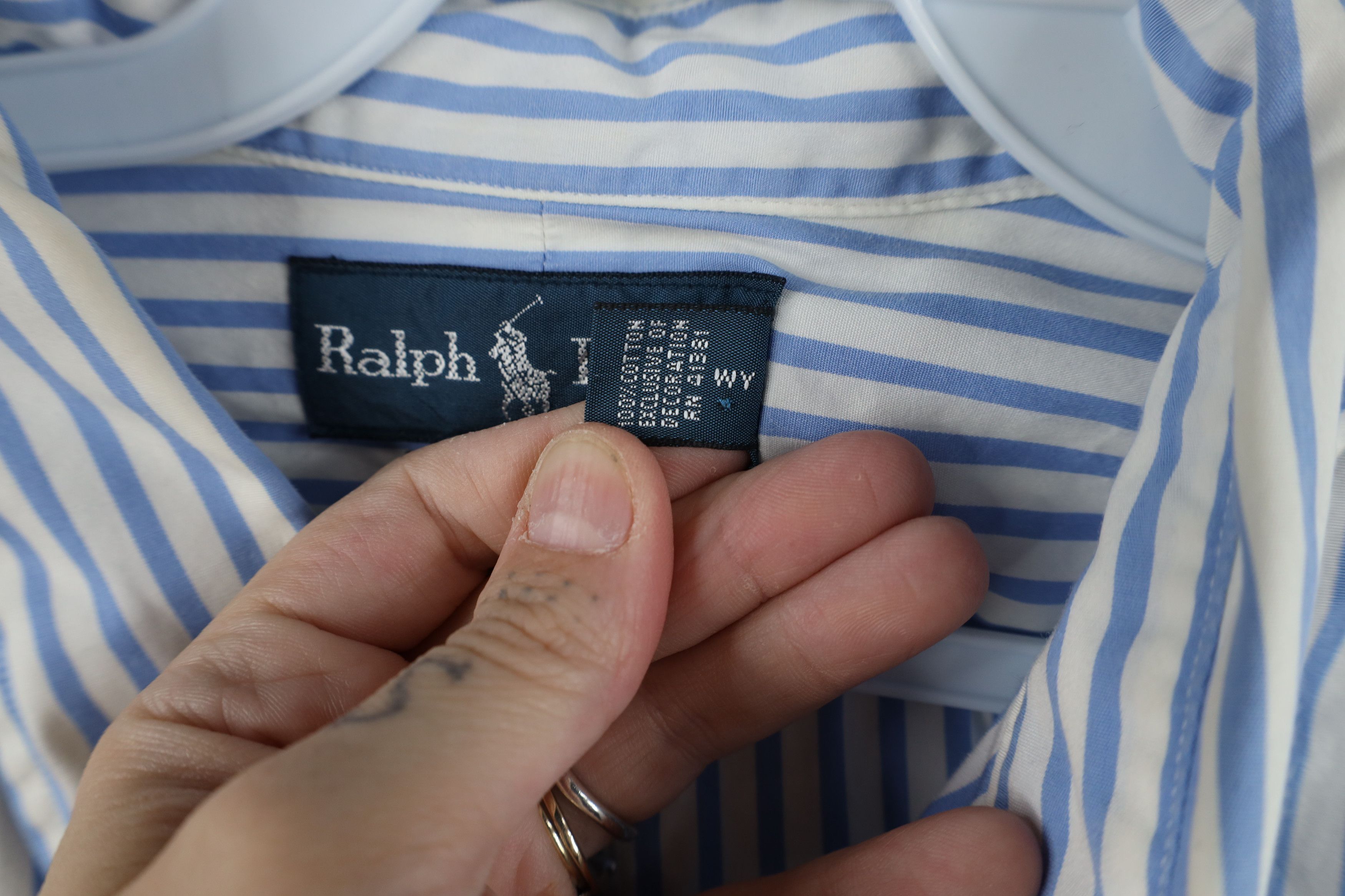 Polo Ralph Lauren Vintage 90s Ralph Lauren Fit Striped Button Down Shirt Size US L / EU 52-54 / 3 - 11 Thumbnail