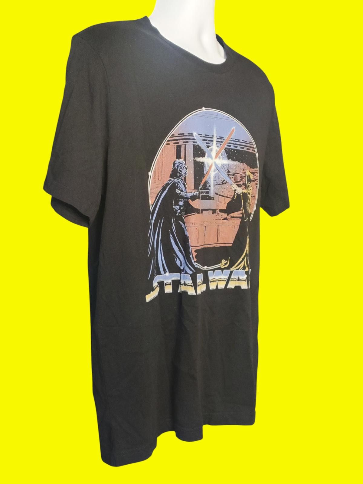 Star Wars Star Wars Graphic Print Black T-Shirt Size US XL / EU 56 / 4 - 4 Thumbnail