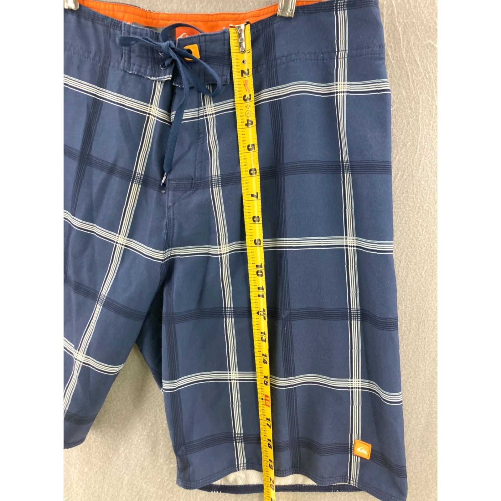 Quiksilver VINTAGE Quiksilver Bottom Mens 34 Blue Striped Lightweight Beach Surfer Pockets Size US 34 / EU 50 - 3 Thumbnail