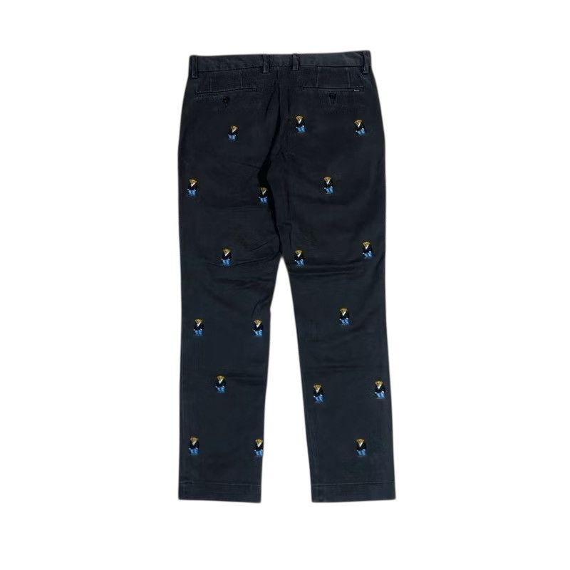 Polo Ralph Lauren × Ralph Lauren Polo Ralph Lauren Bear Patern Slim Fit Pants Size US 30 / EU 46 - 2 Thumbnail