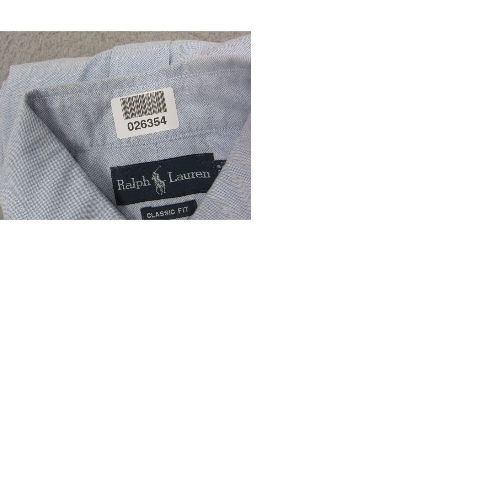 Ralph Lauren Ralph Lauren Shirt XL Adult Blue Oxford Button-Up Mens Classic Fit Size US XL / EU 56 / 4 - 9 Thumbnail