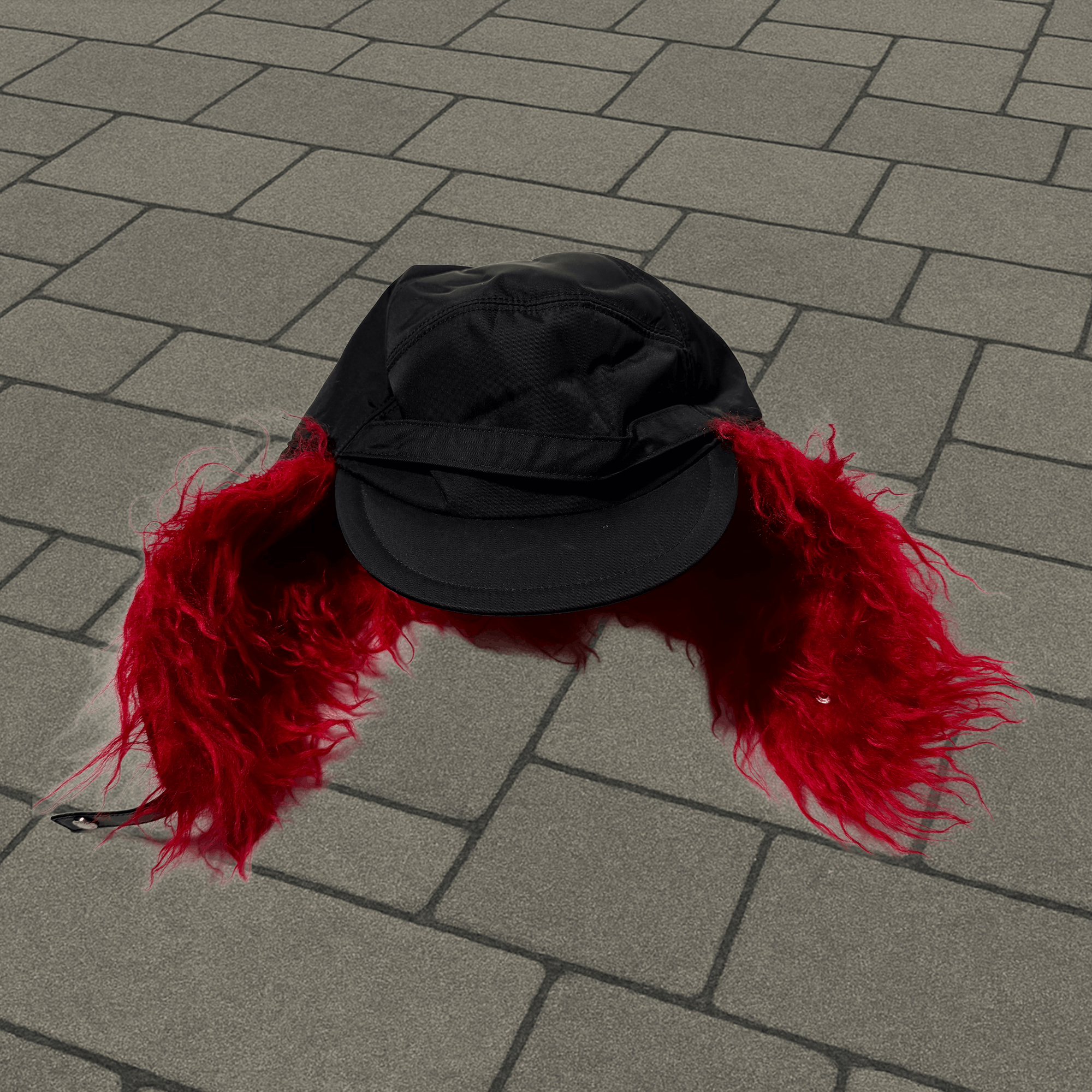 Prada Prada Fur Logo Hat Size ONE SIZE - 7 Thumbnail