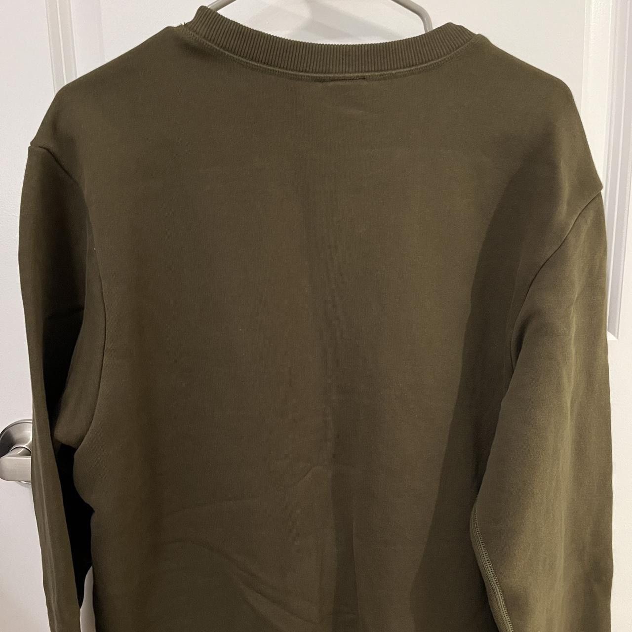 Revenge Revenge Embossed French Terry Crewneck (Army) Size US S / EU 44-46 / 1 - 2 Thumbnail