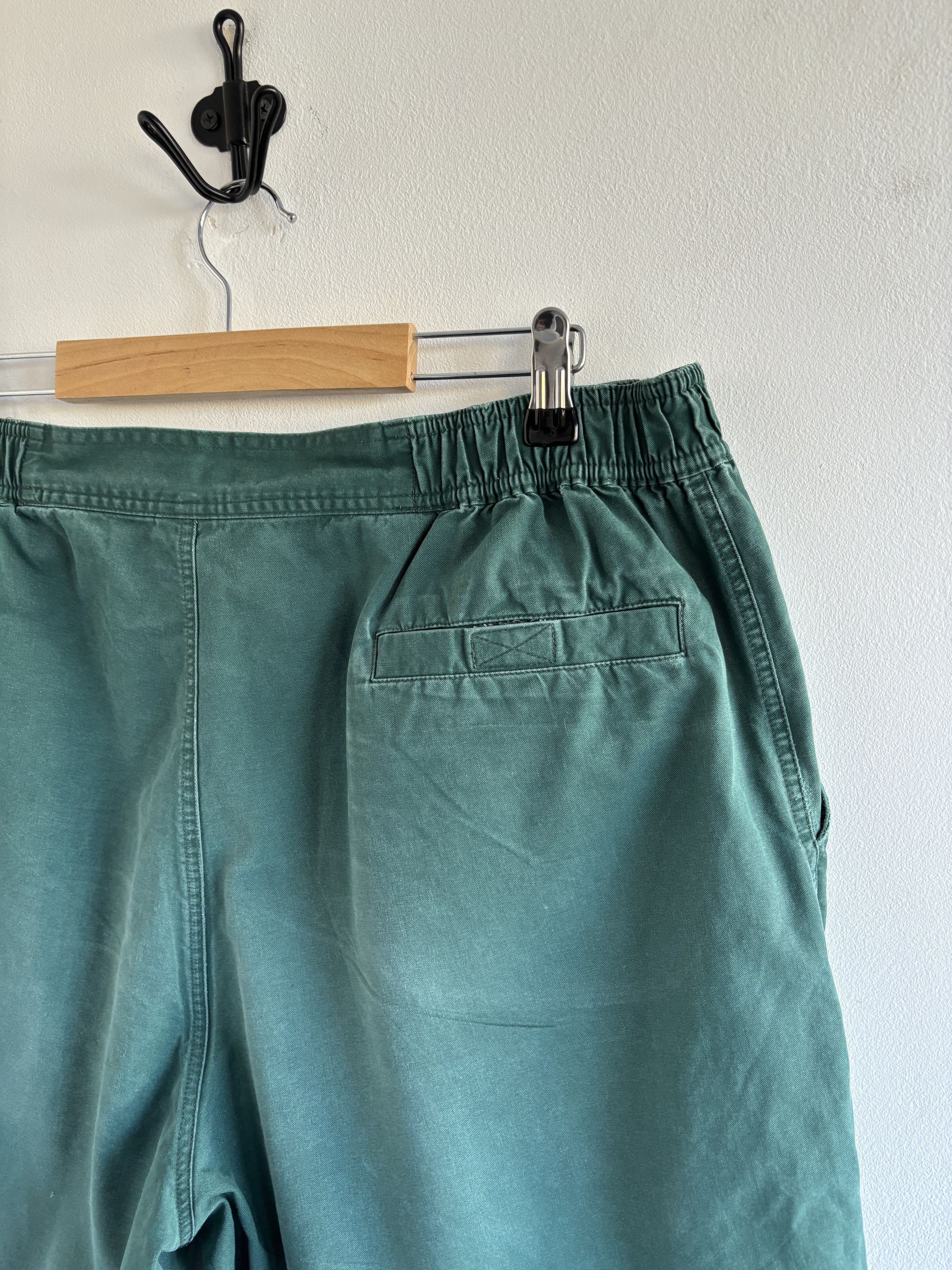 Gant × Vintage Vintage Washed Cotton Pant Green Shorts Size US 36 / EU 52 - 5 Thumbnail