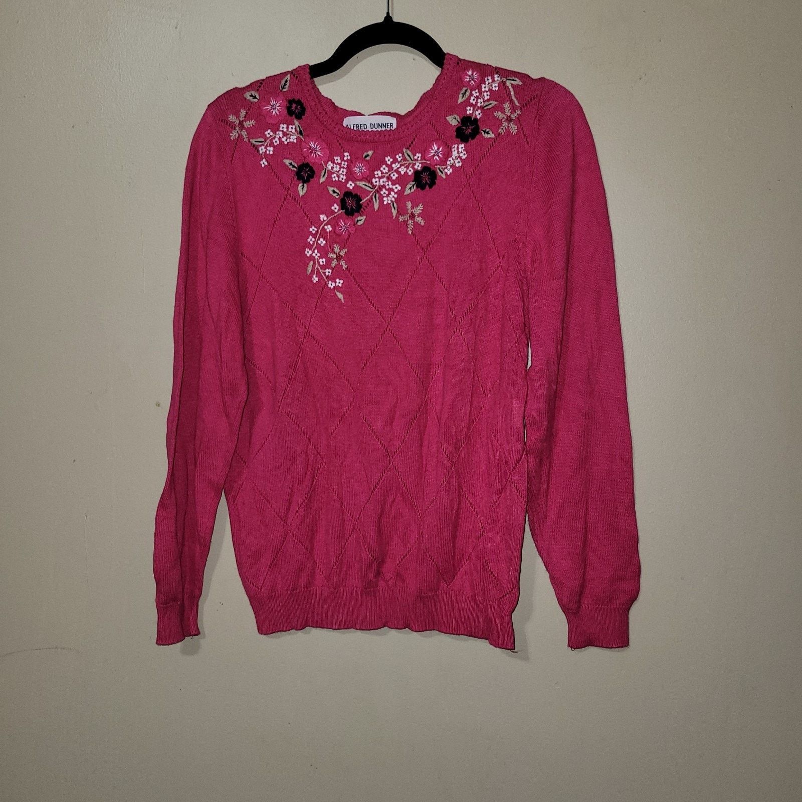 & Other Stories 90's Vintage Victoria Jones Beaded Knit Pullover SZ S Size S / US 4 / IT 40 - 1 Thumbnail