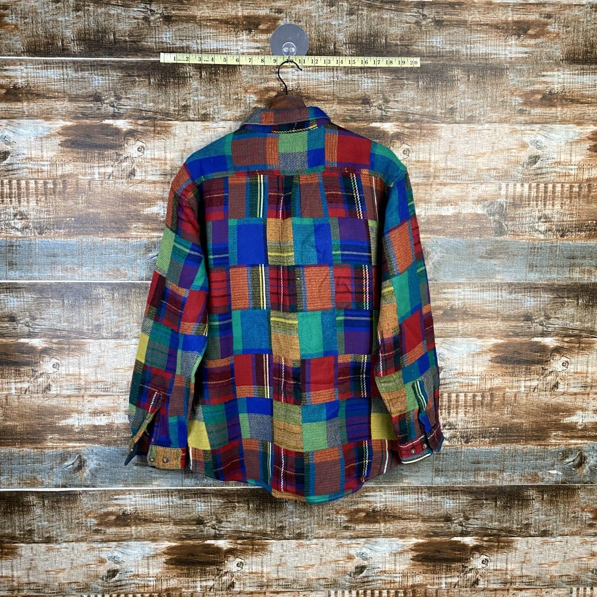 Japanese Brand DL Jungle Strom checkered Red Shirt #C909 Size US L / EU 52-54 / 3 - 14 Thumbnail