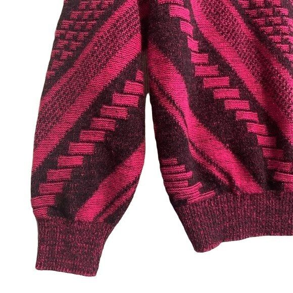 Vintage Vintage Kate Collins Abstract Novelty Geometric Sweater Size S / US 4 / IT 40 - 6 Thumbnail