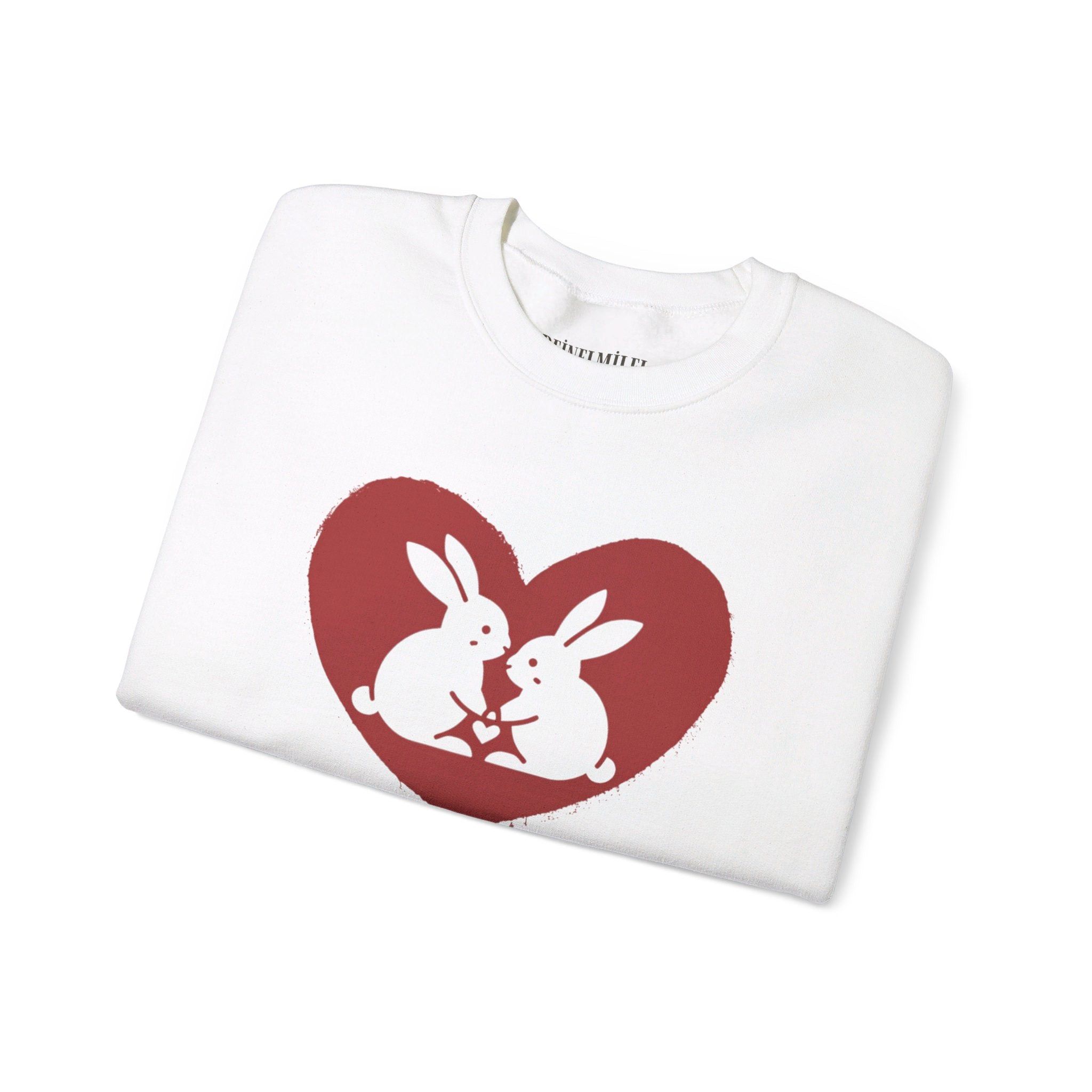 Designer Bunny Graphic - Crewneck Sweatshirt Size M / US 6-8 / IT 42-44 - 2 Thumbnail