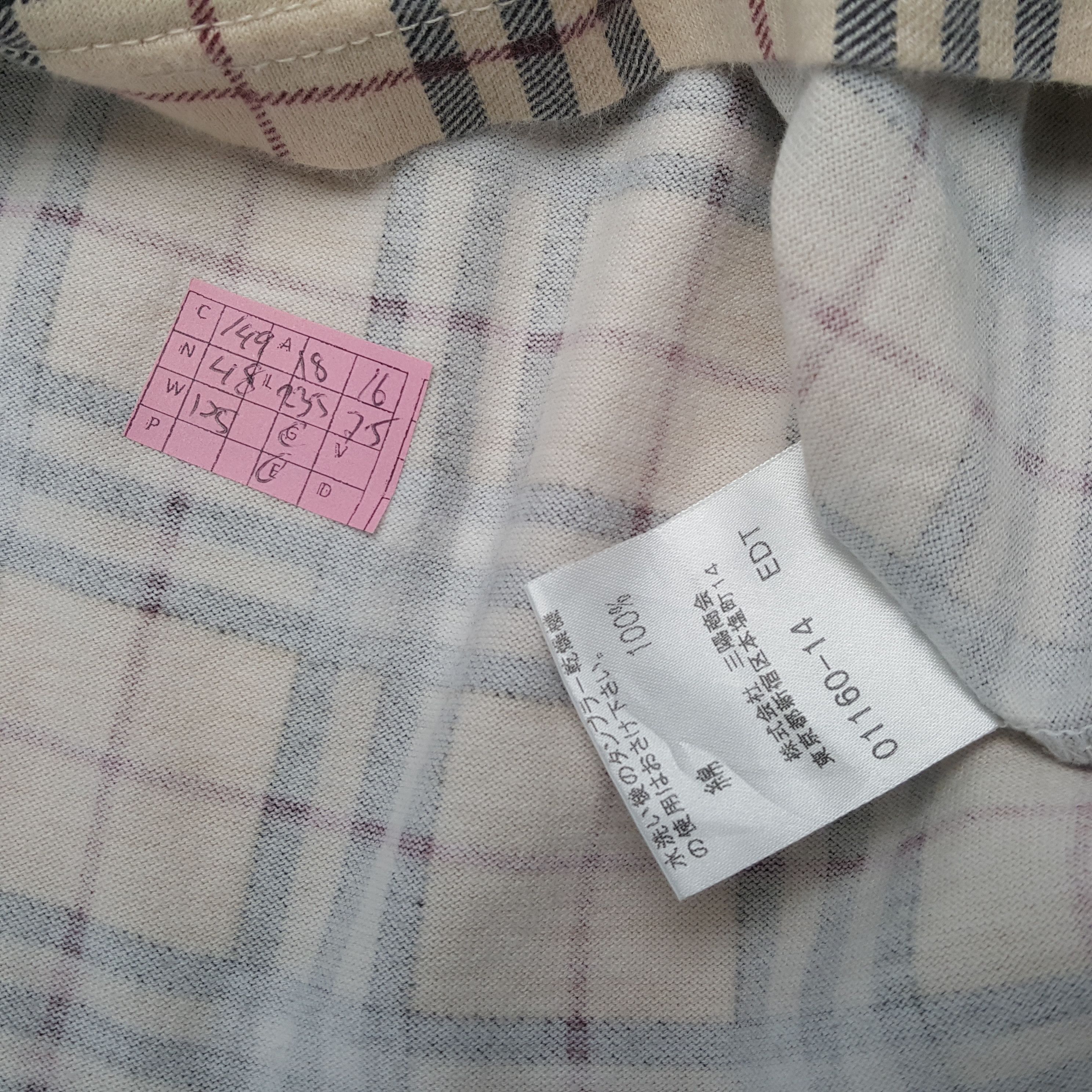 Burberry × Vintage BURBERRY LONDON Nova Check Fashion Style Custom Tshirt Size US S / EU 44-46 / 1 - 4 Thumbnail