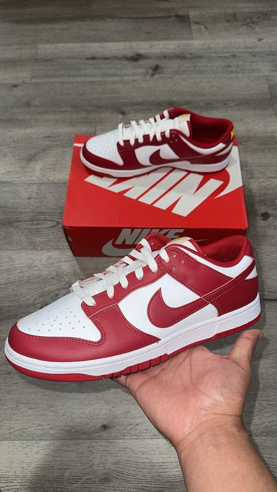 Nike Nike Dunk Low Retro Gym Red👟 Size US 10 / EU 43 - 1 Thumbnail