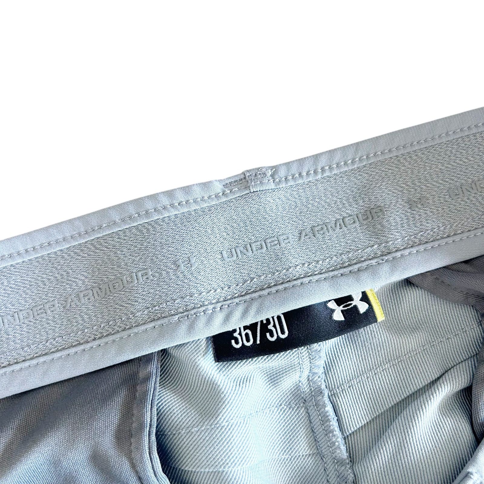 Under Armour Under Armour Gray Flat Front Chino Golf Pants Sz 36x30 Size US 36 / EU 52 - 2 Thumbnail